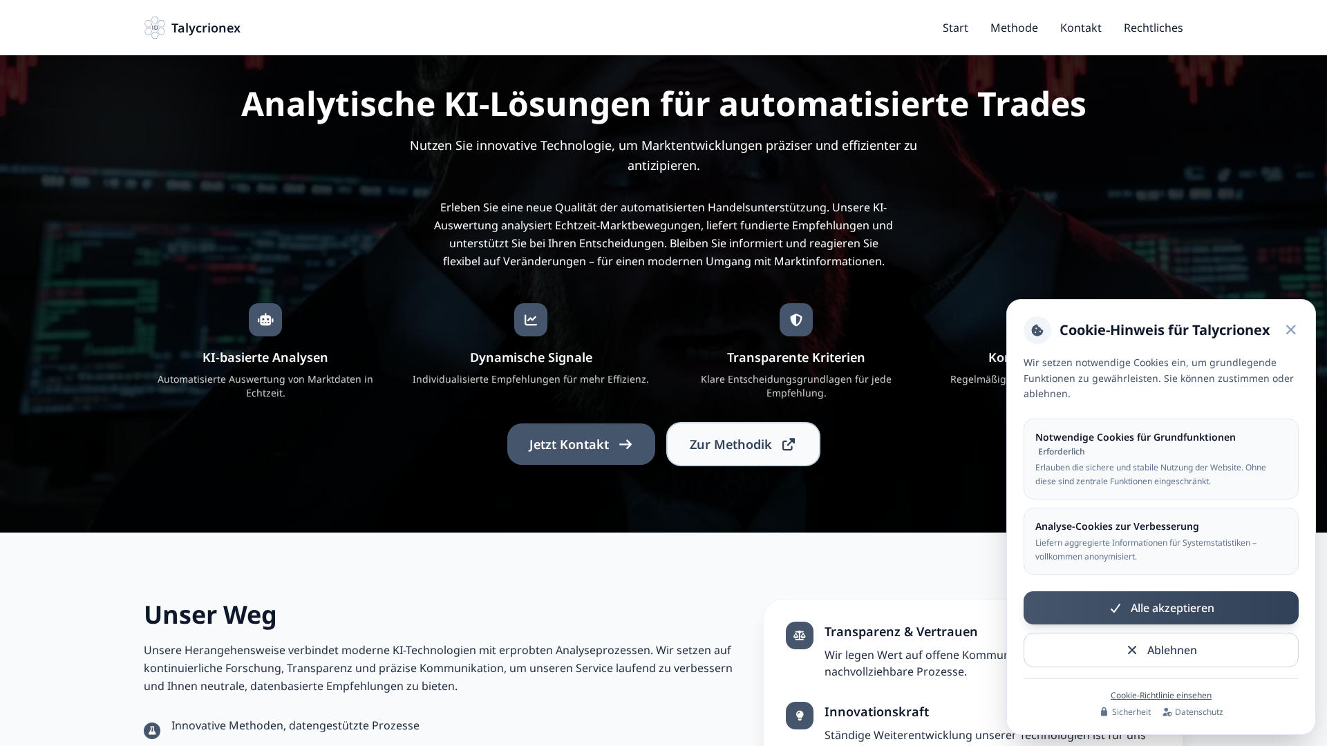 Screenshot of talycrionex.com