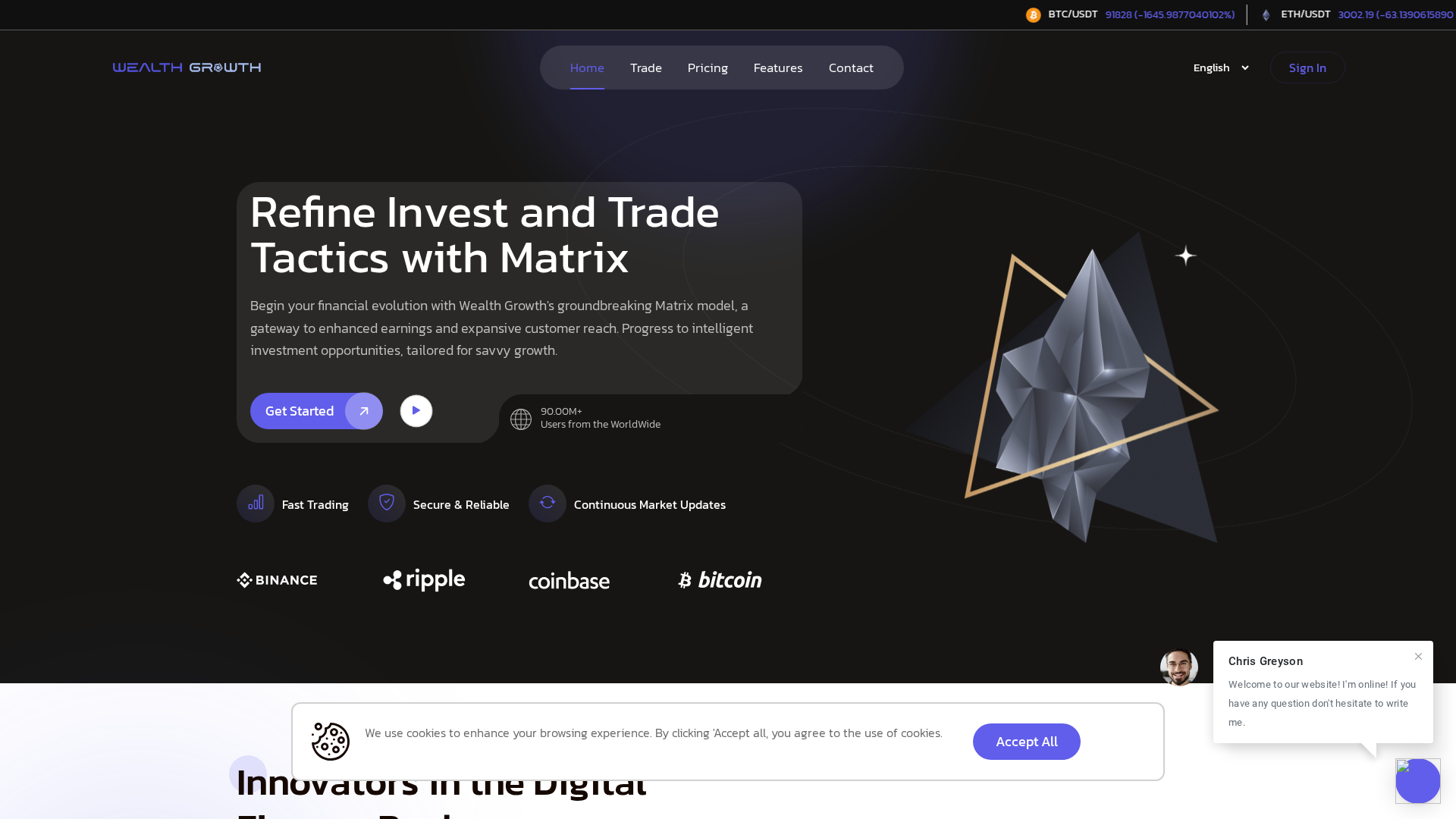 Screenshot of wealth-growth.us