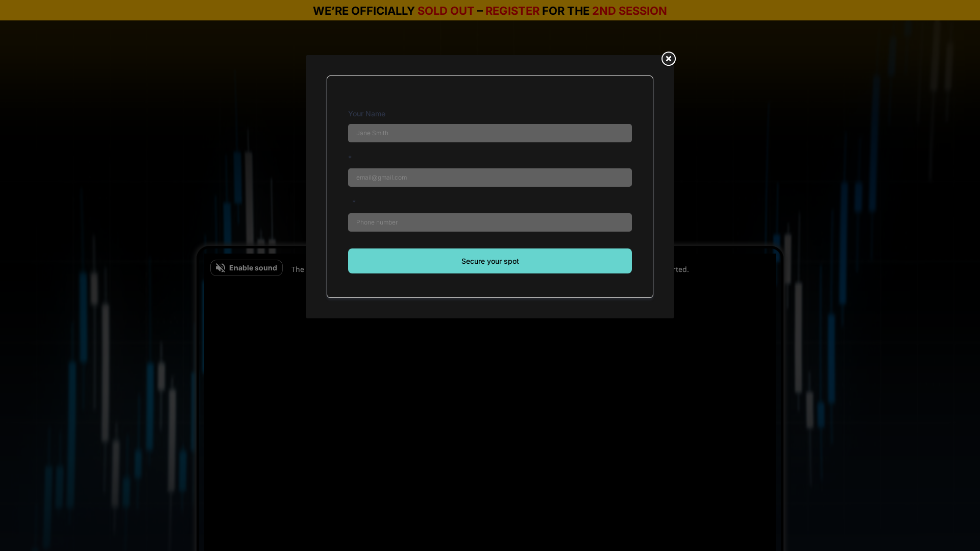 Screenshot of tradeswithathena.com