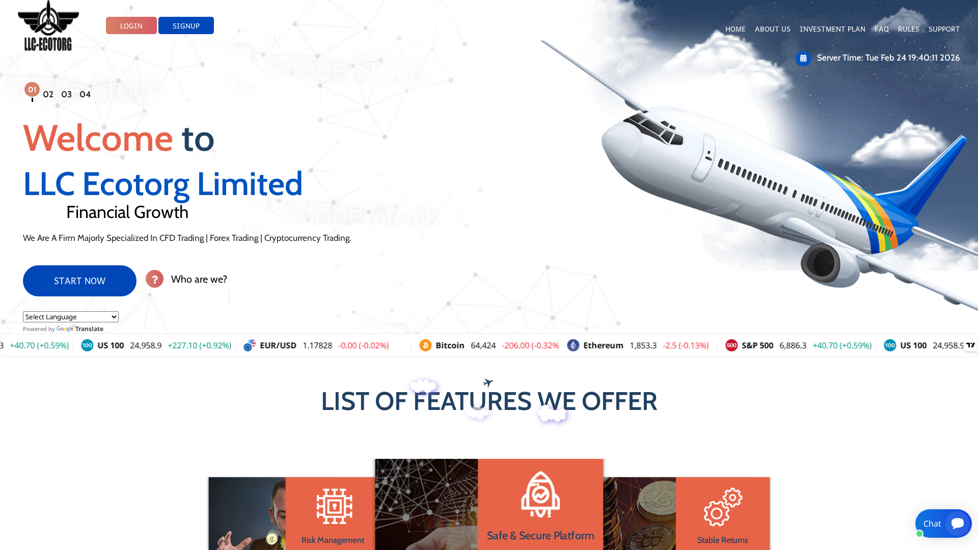 Screenshot of llc-ecotorgltd.com