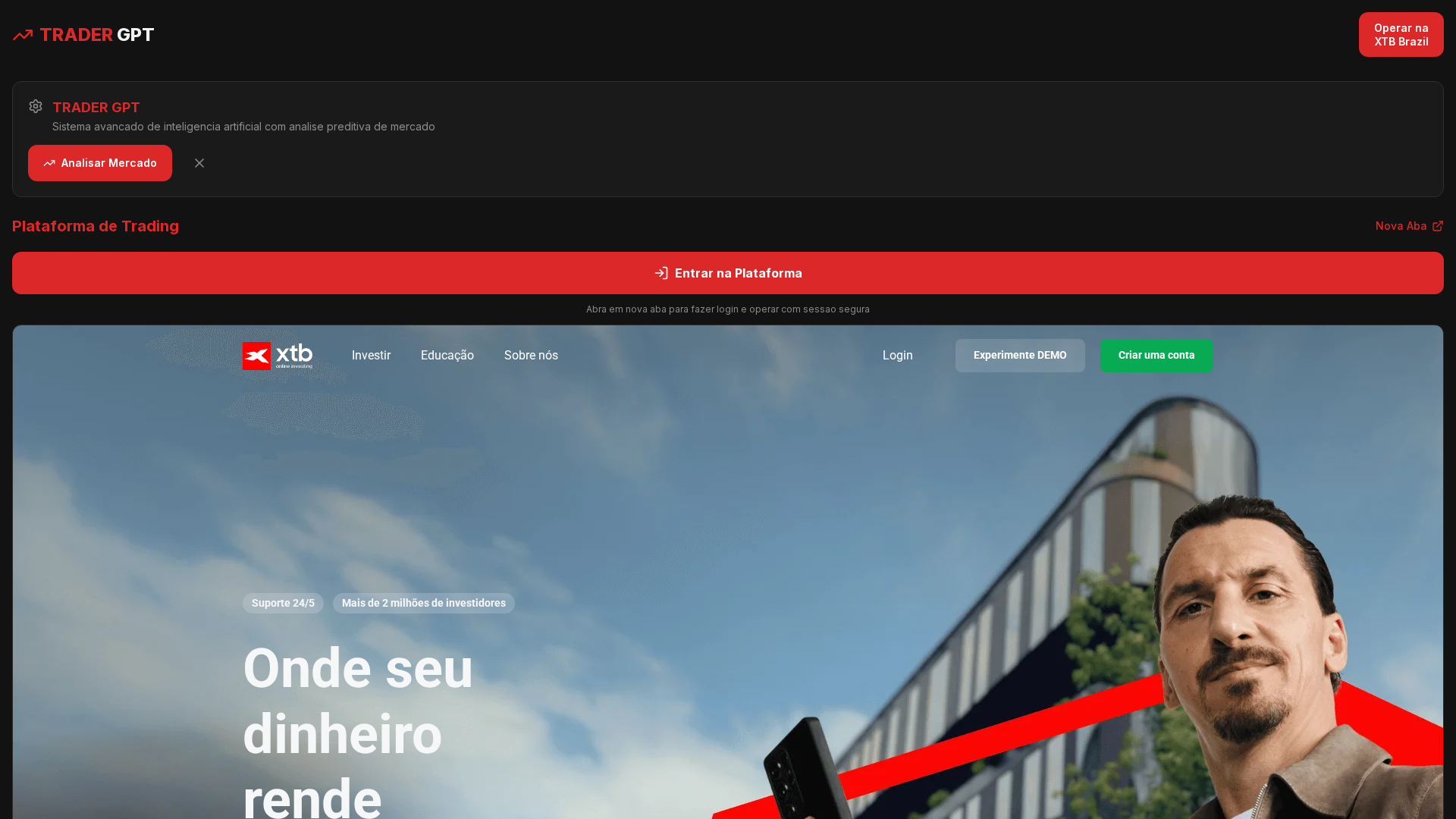 Screenshot of ia-tradergpt.online