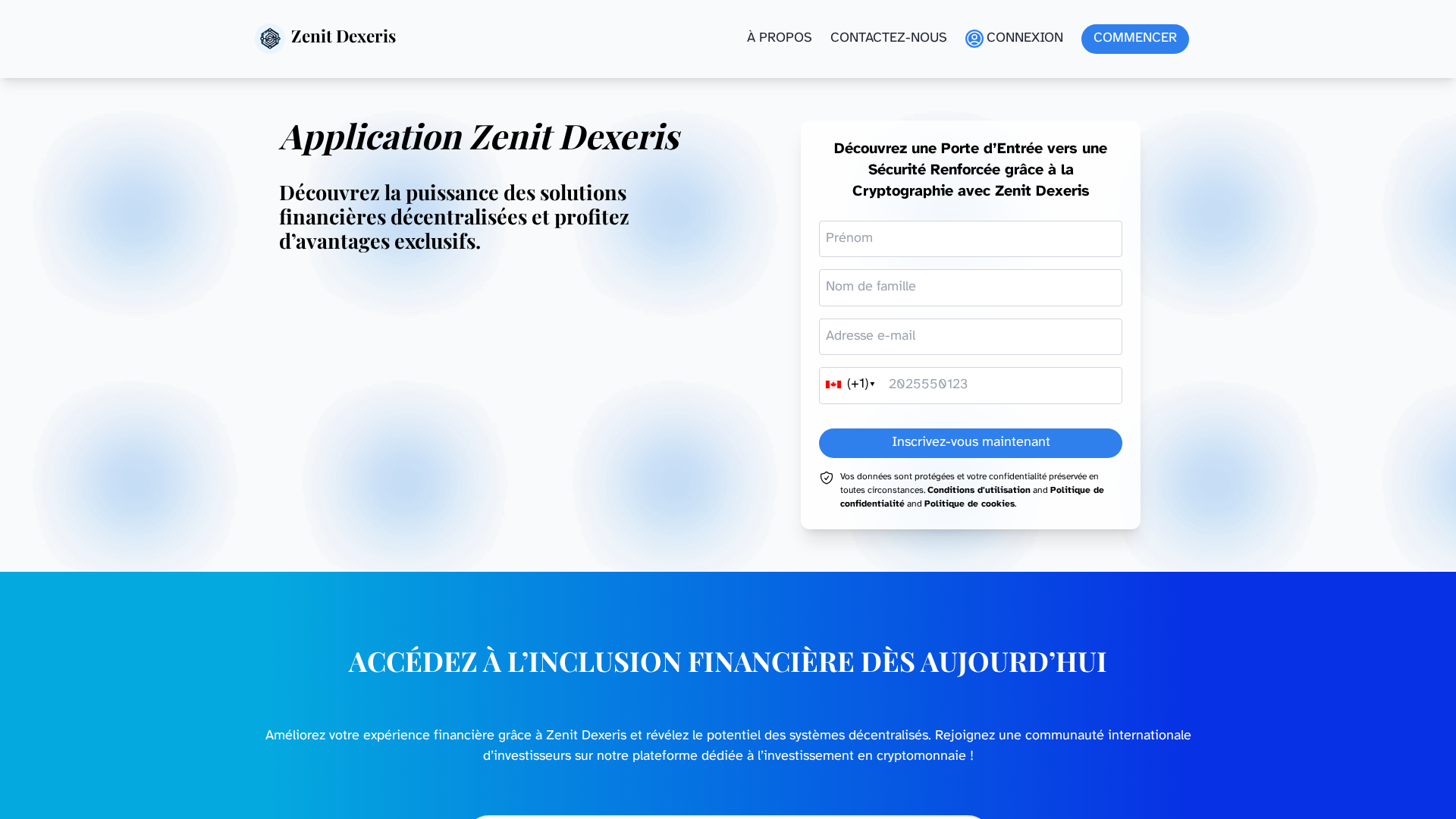 Screenshot of zenit-dexeris-fr.com