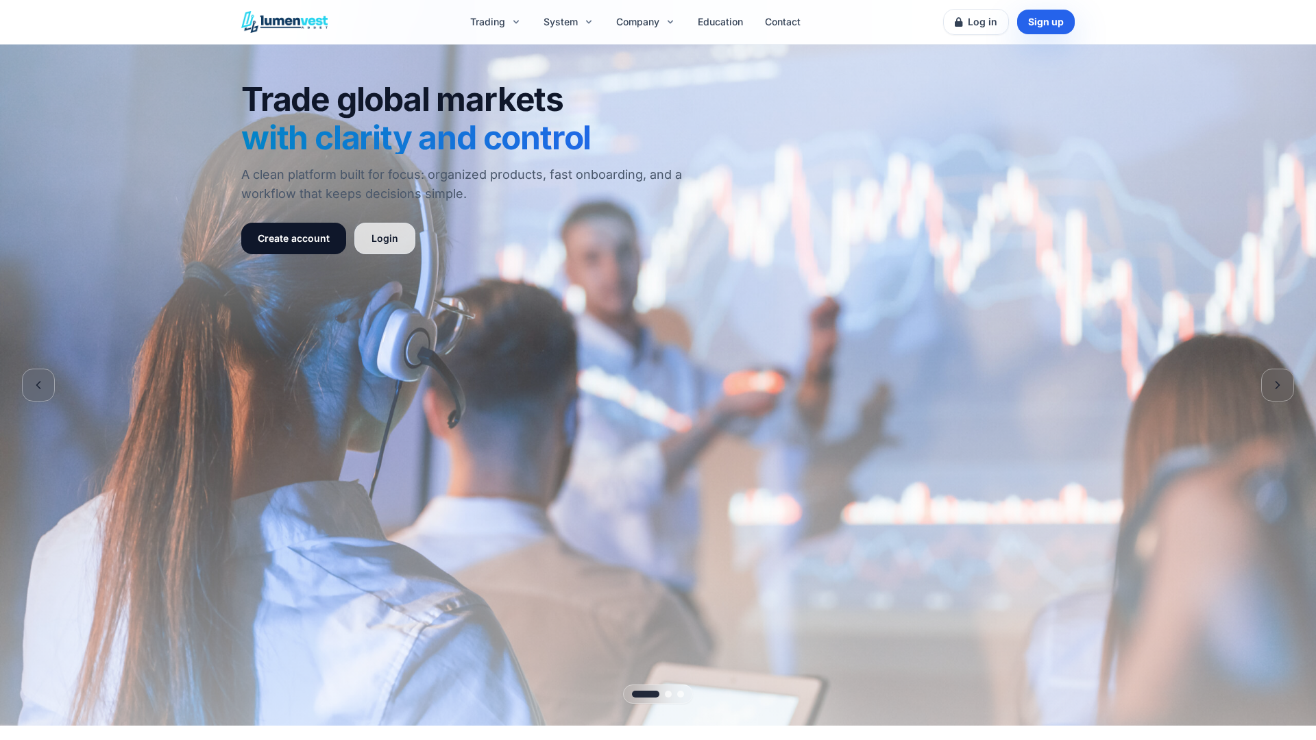 Screenshot of lumenvestassets.com