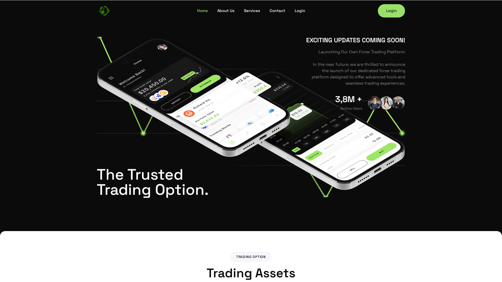 Screenshot of neuralaitraders.live