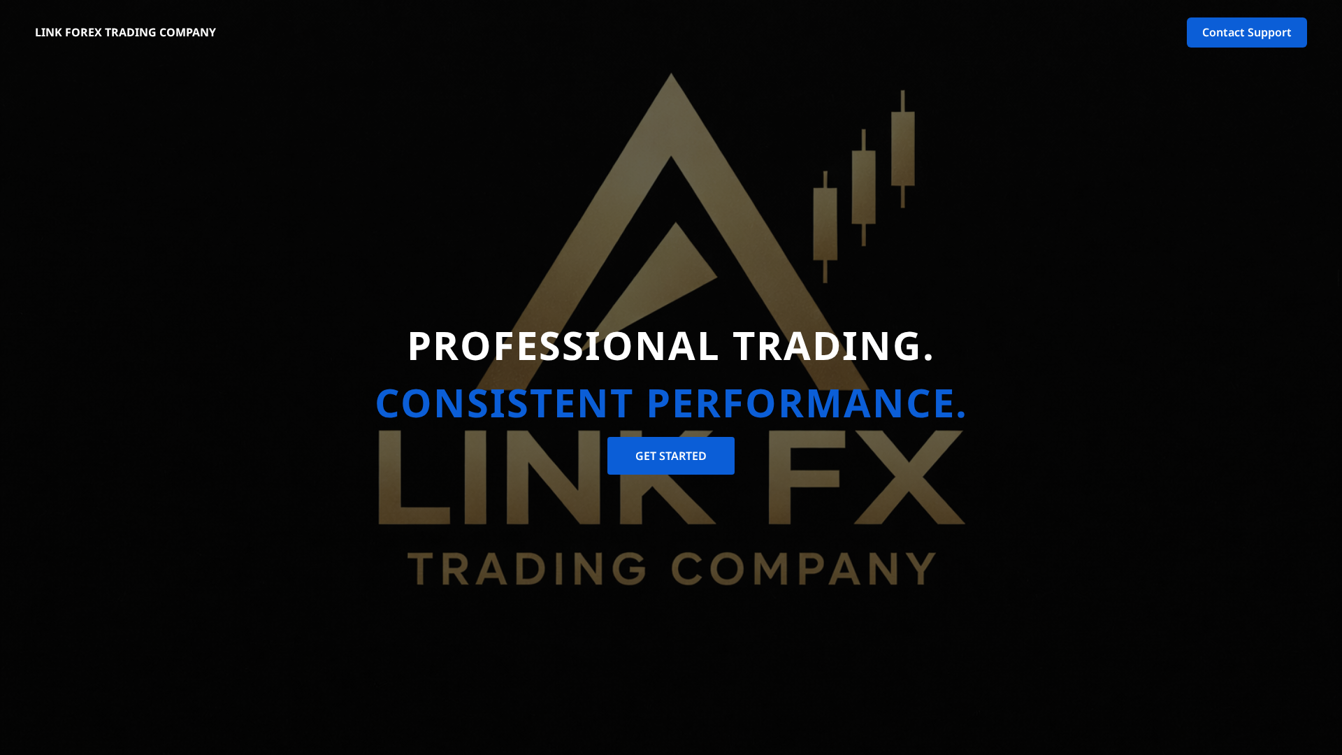 Screenshot of linkforex.org