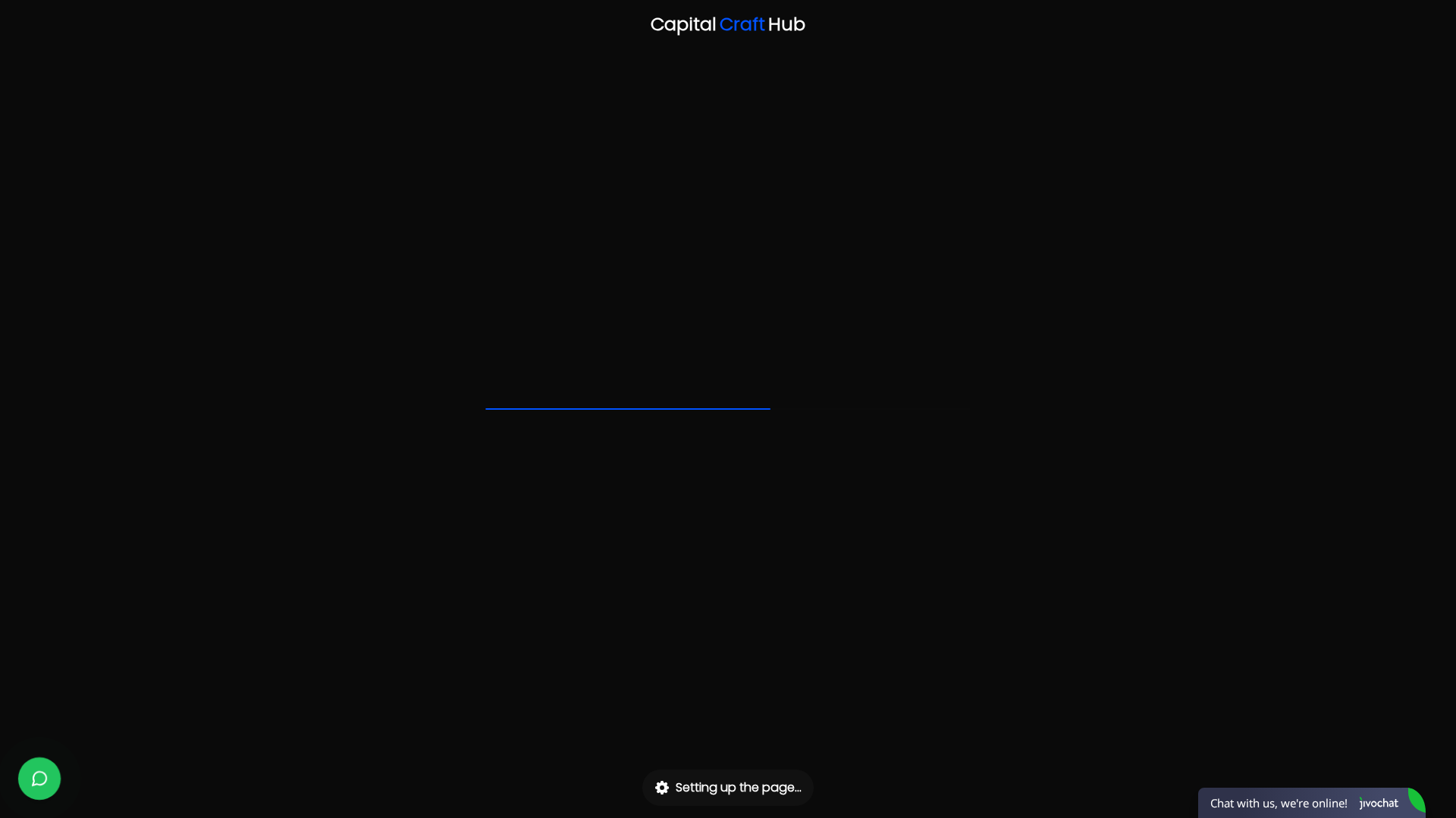 Screenshot of capitalcrafthub.com