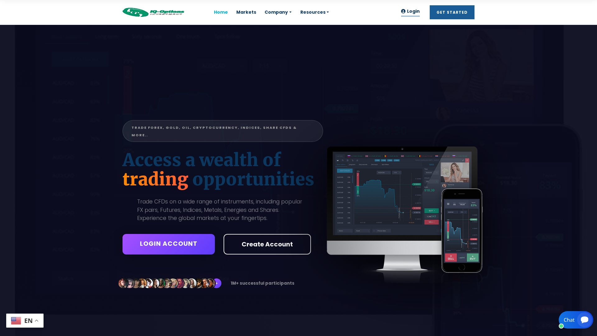 Screenshot of iqoptions.top