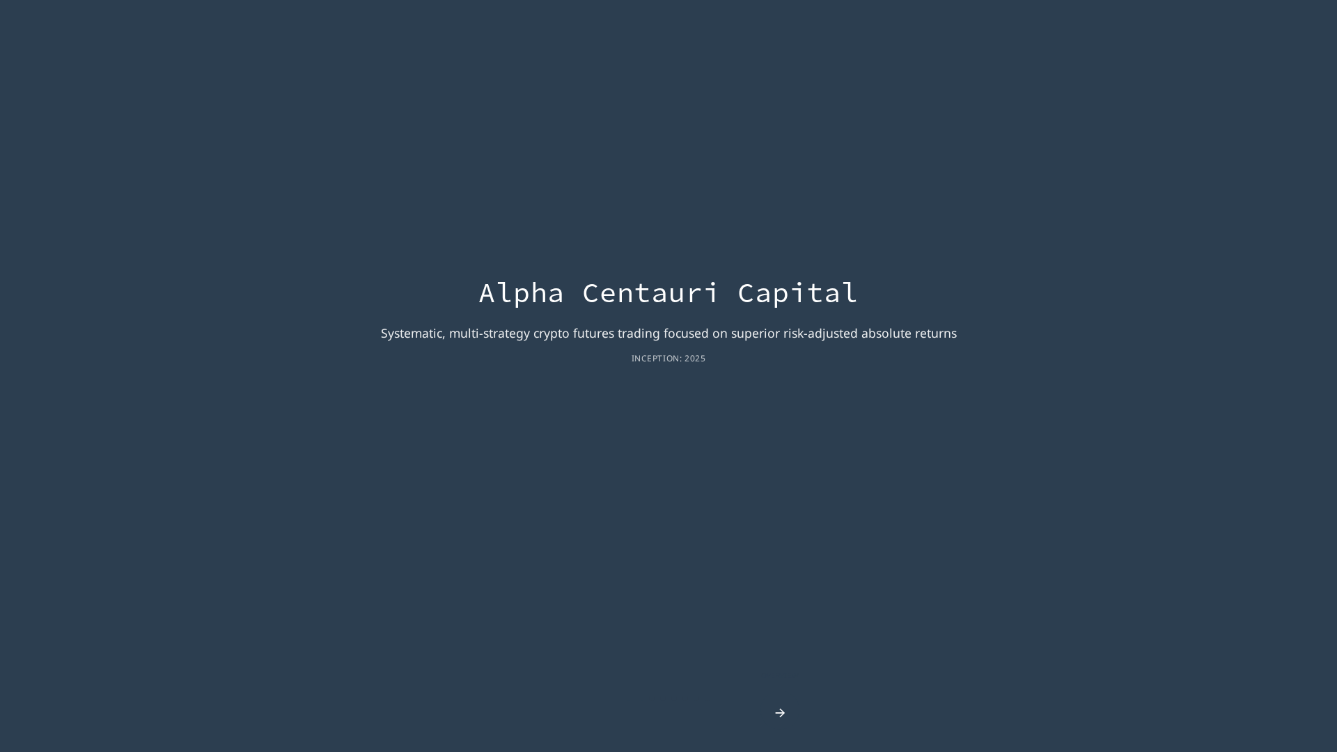 Screenshot of accquant.io