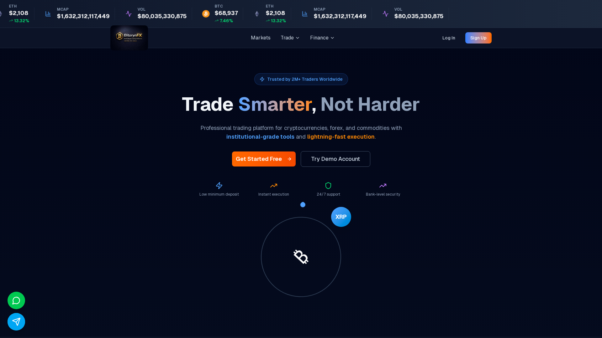 Screenshot of bitorynfx.com