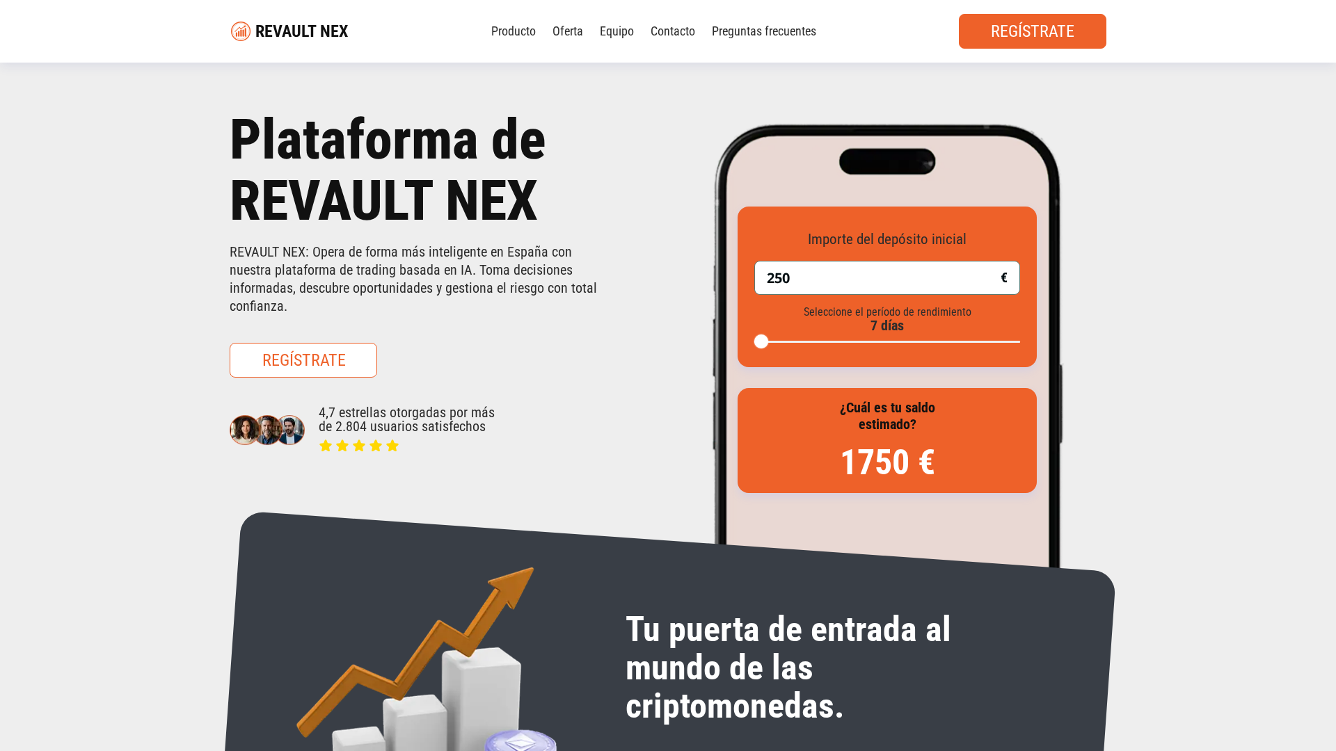 Screenshot of revaultnex.es