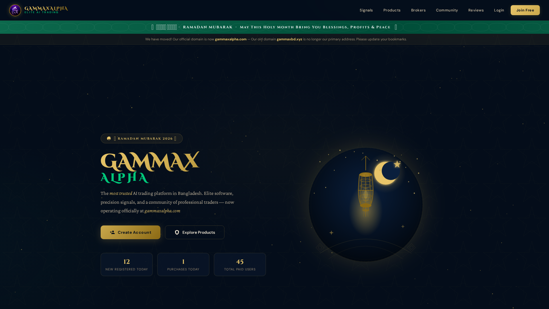 Screenshot of gammaxalpha.com