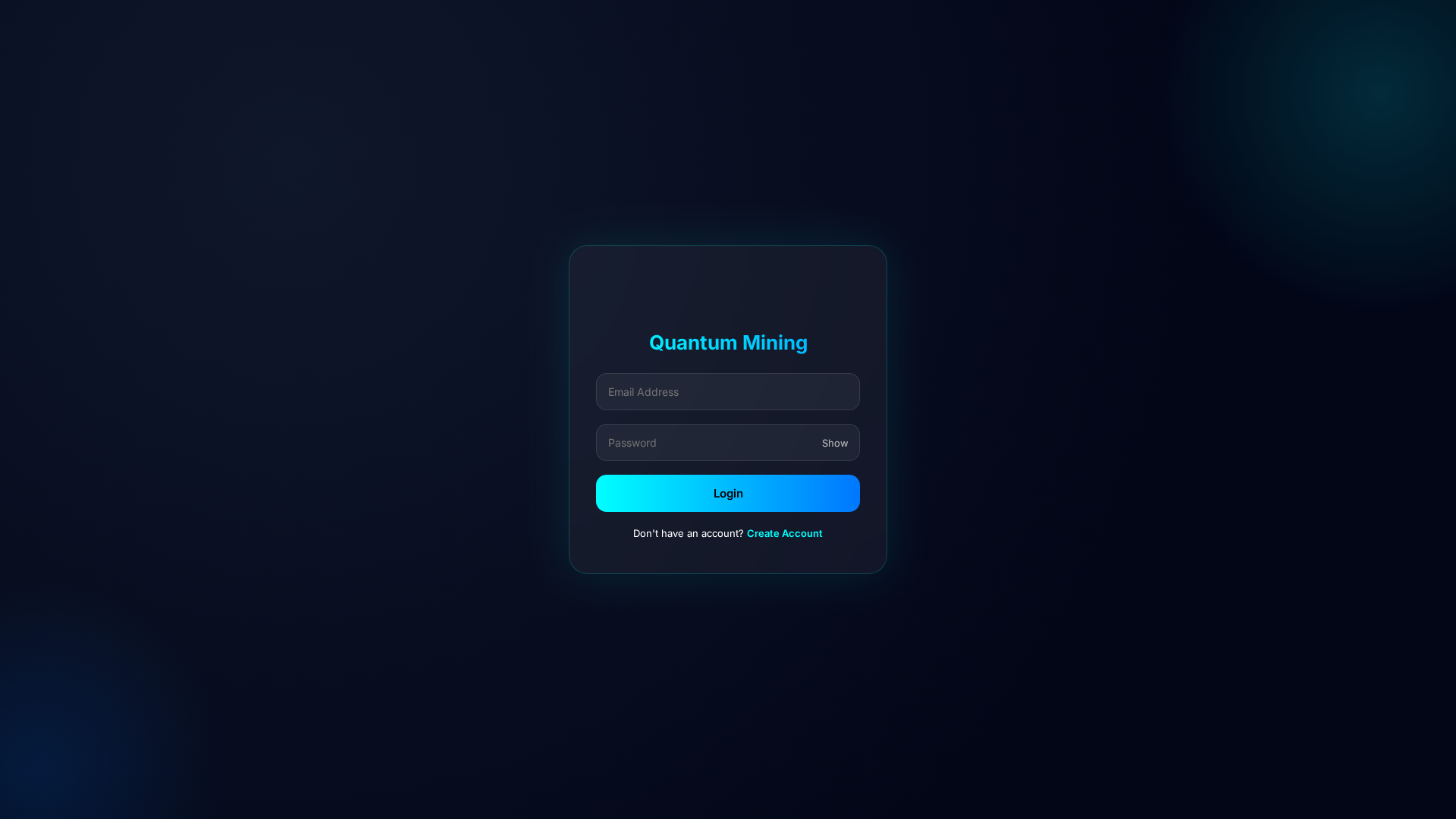 Screenshot of quantum-mining.pro