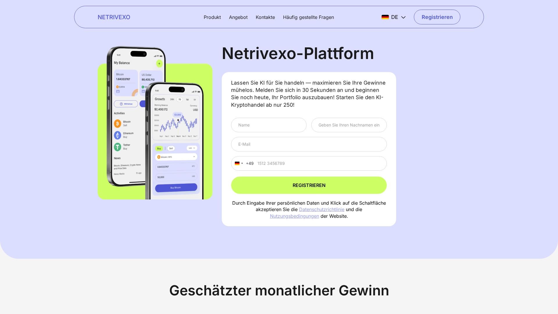 Screenshot of netrivexo.com
