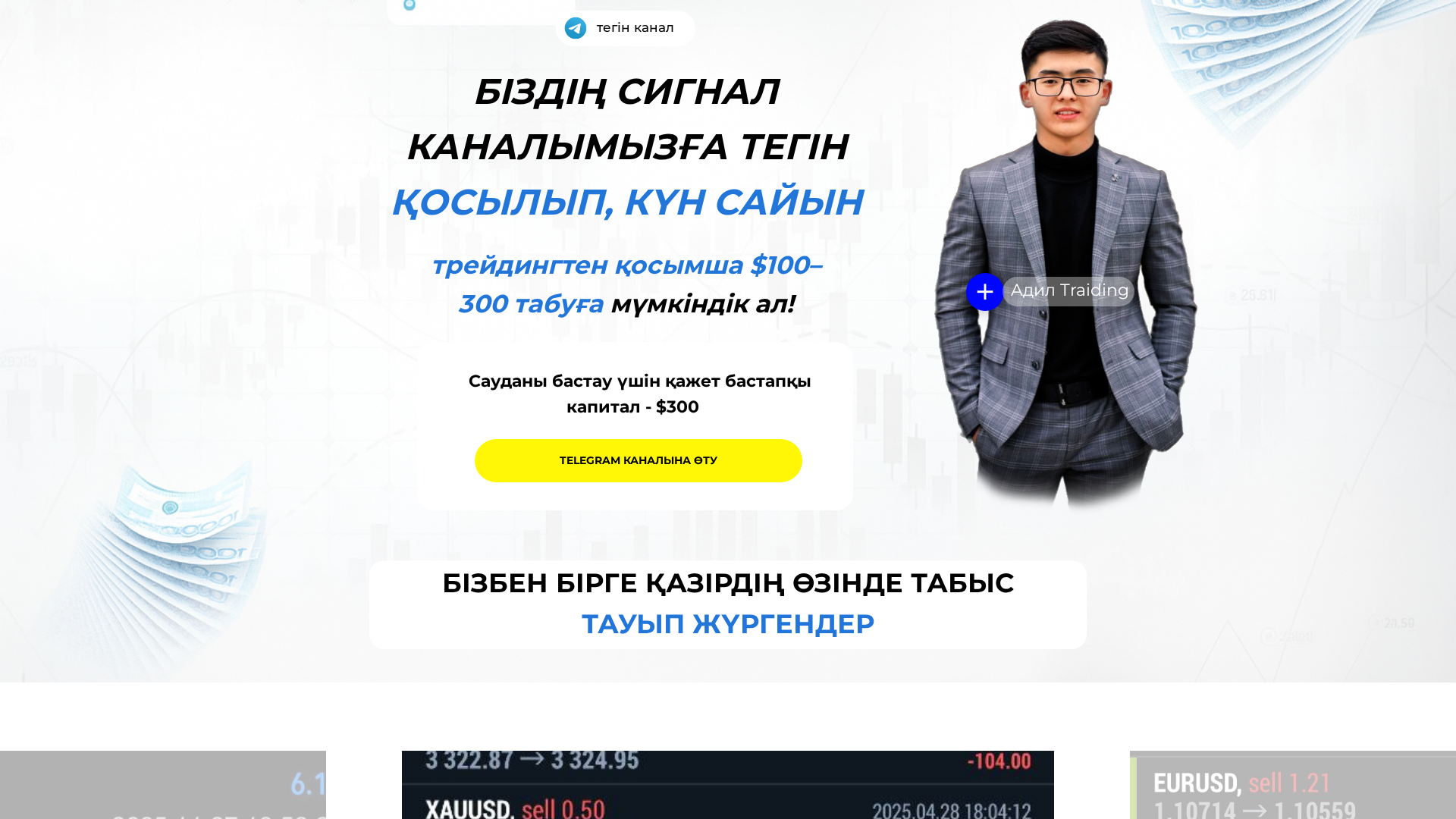 Screenshot of adilteamfx.kz