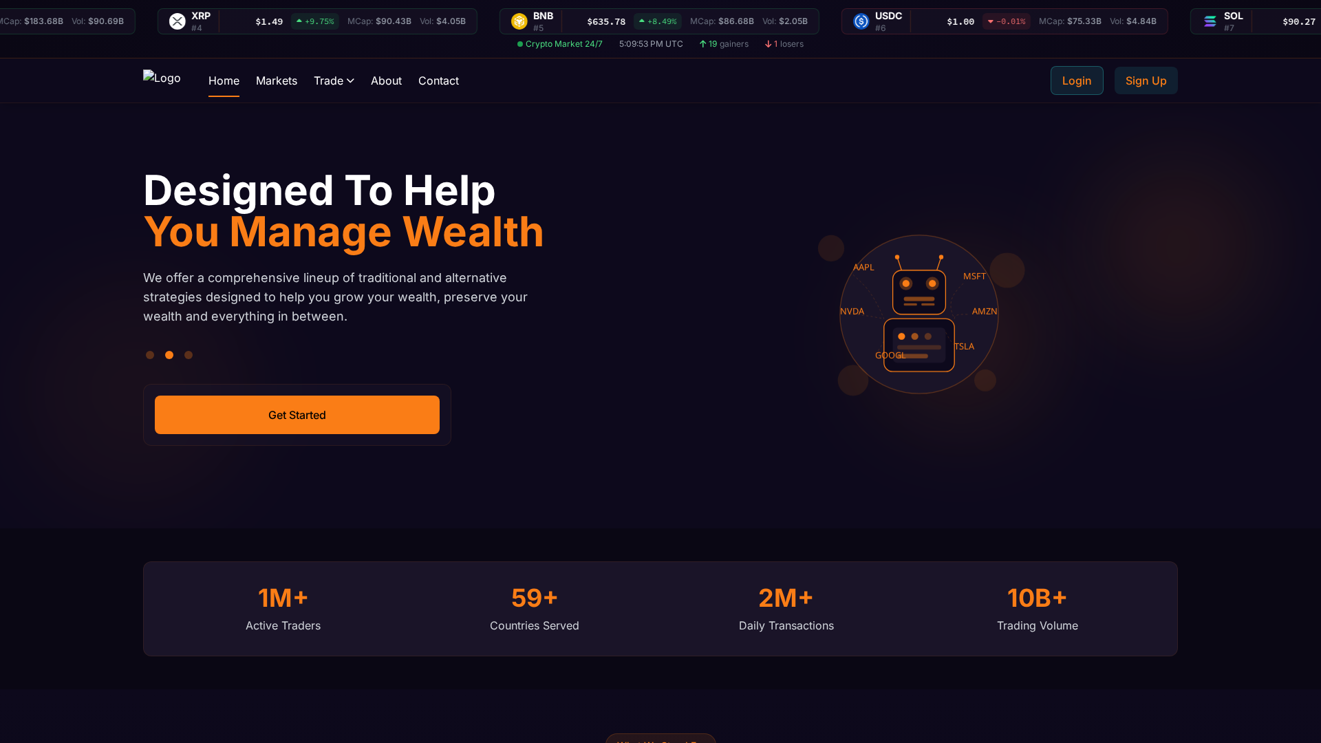 Screenshot of quant-qx.ltd