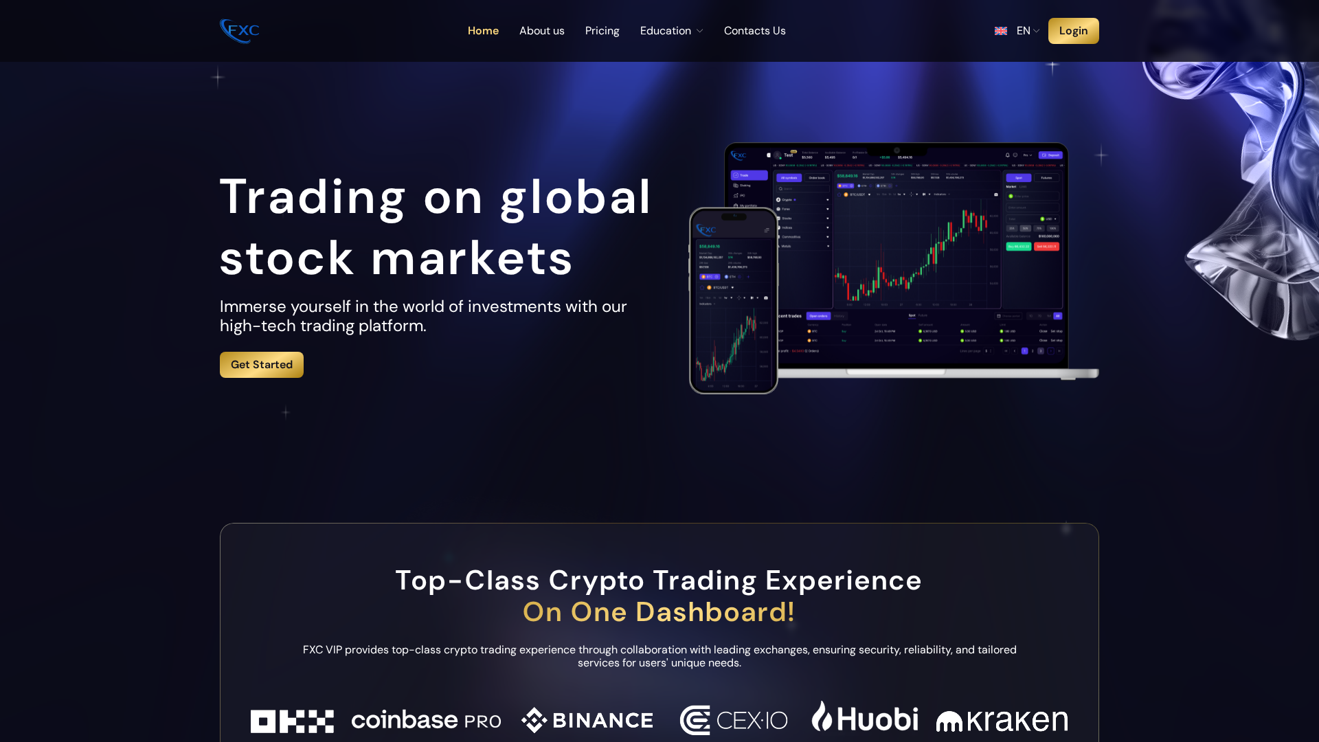 Screenshot of fxc-vip.com