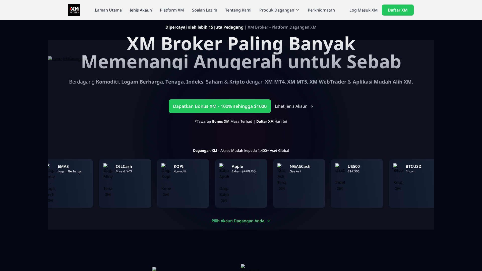 Screenshot of xm-mytrading.com