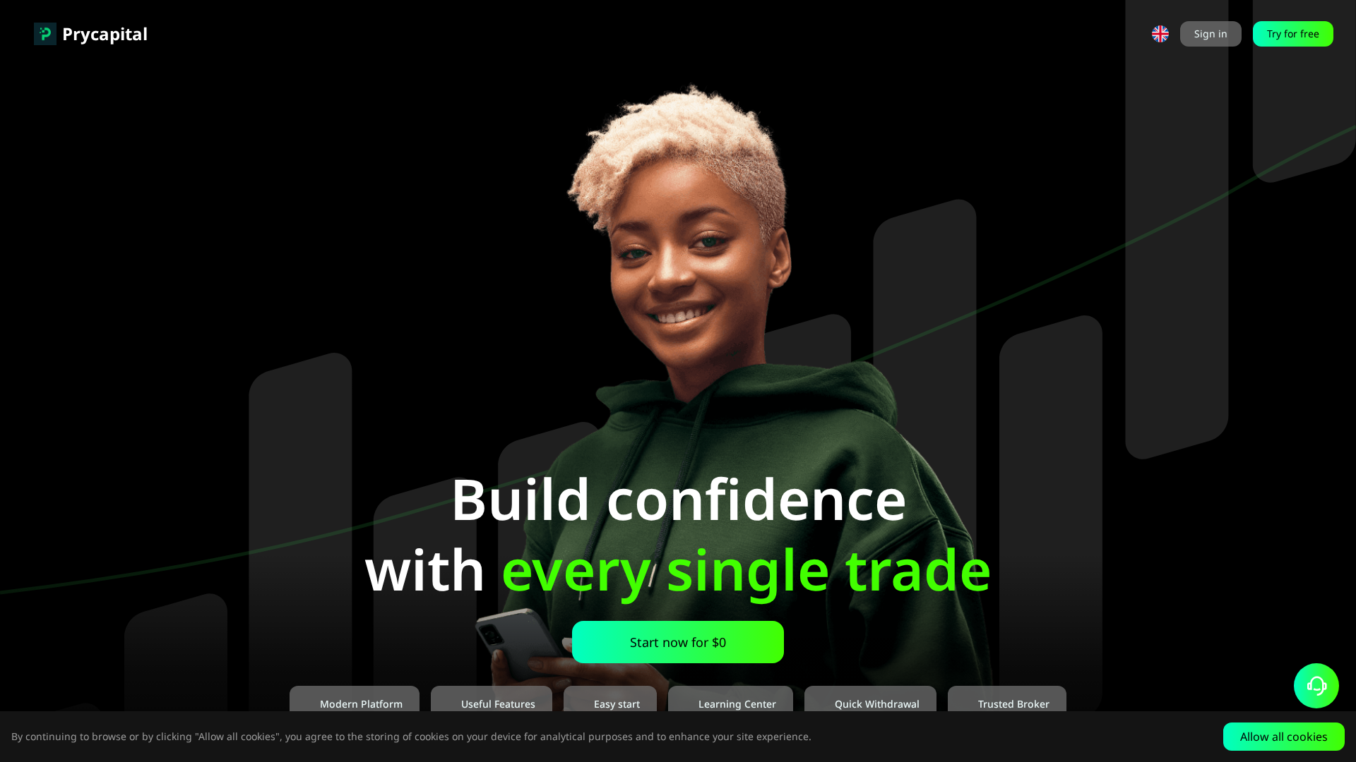 Screenshot of prycapital.xyz