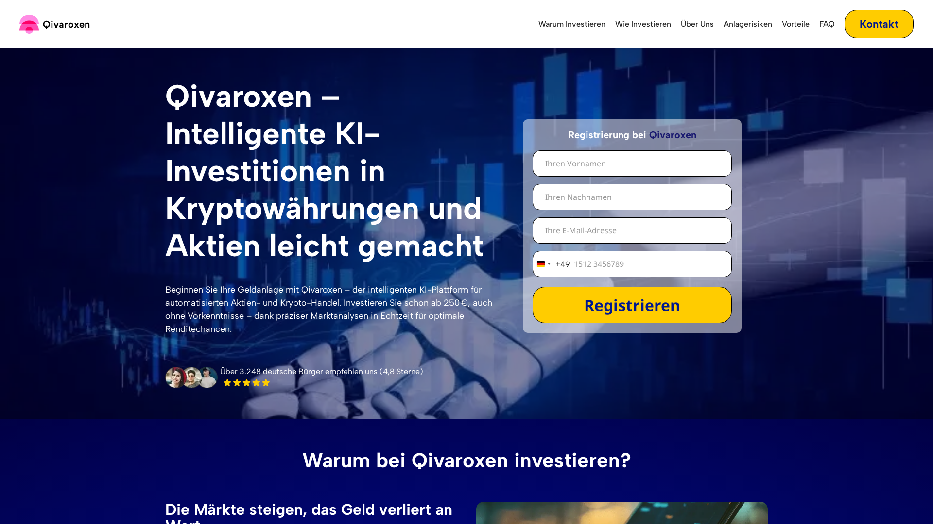 Screenshot of qivaroxen.de