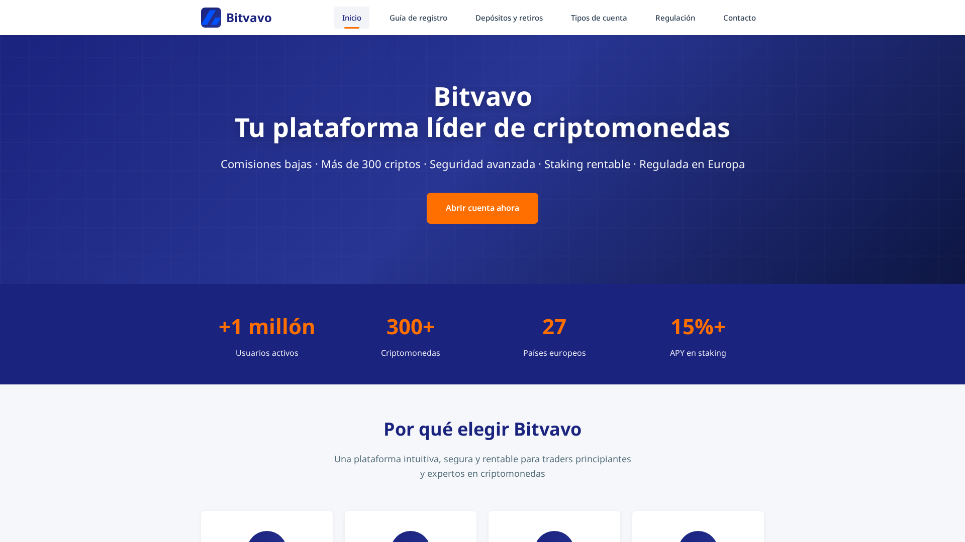 Screenshot of bitvavo-es.com