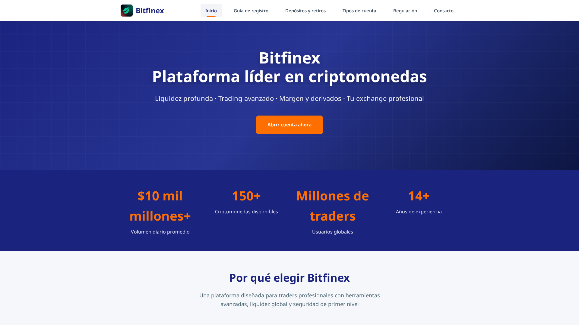 Screenshot of bitfinex-es.com
