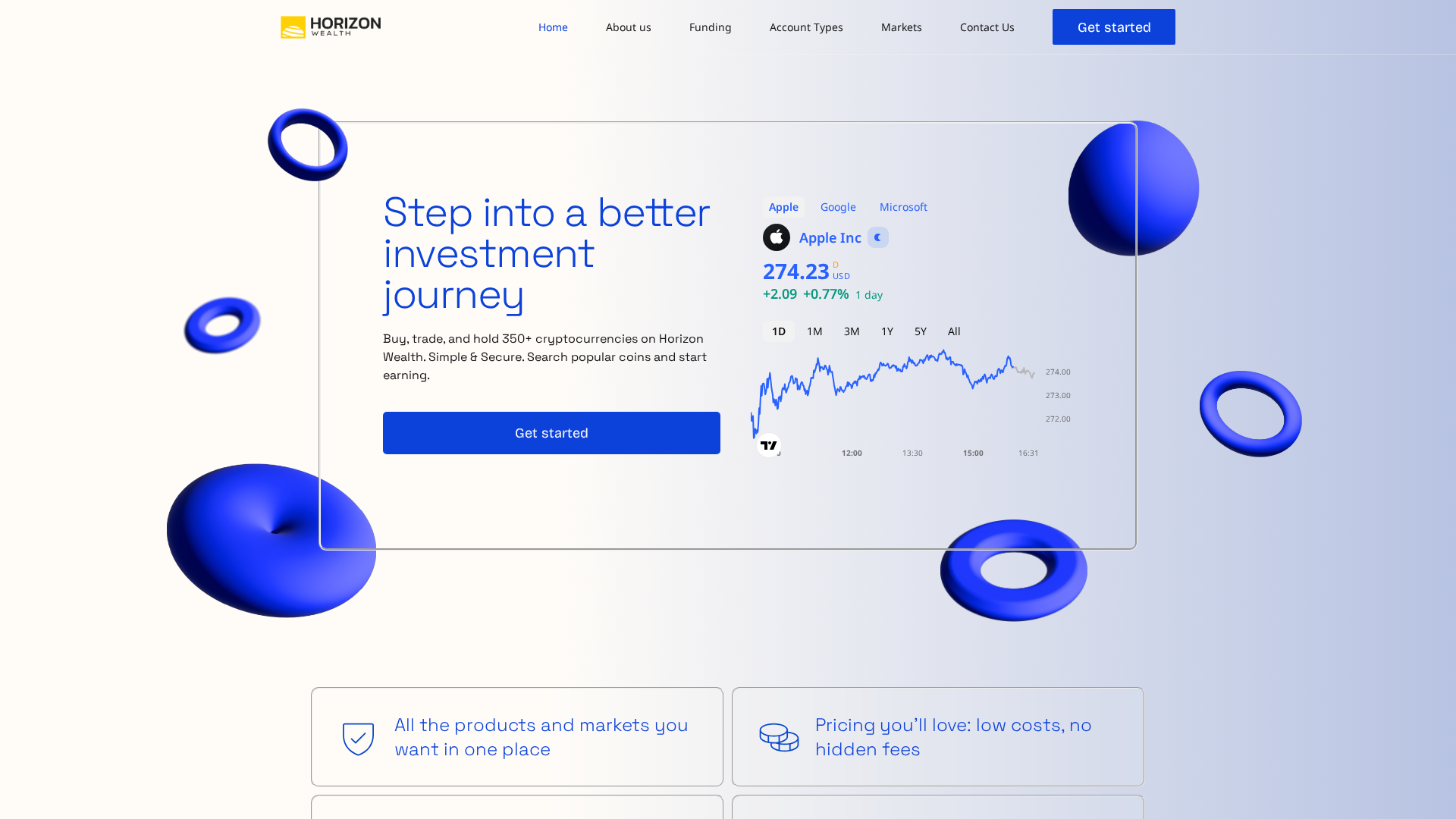 Screenshot of horizonwealth-group.com