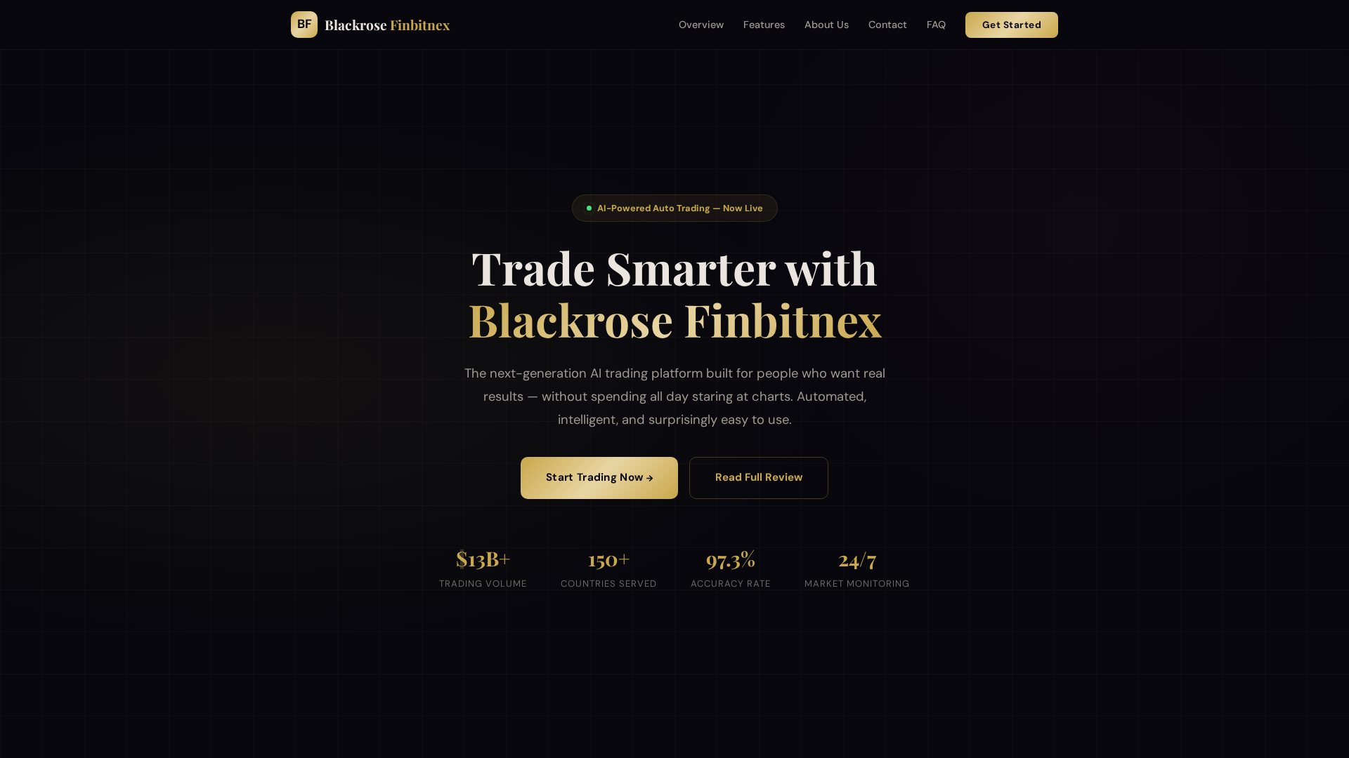 Screenshot of the-blackrosefinbitnex.com