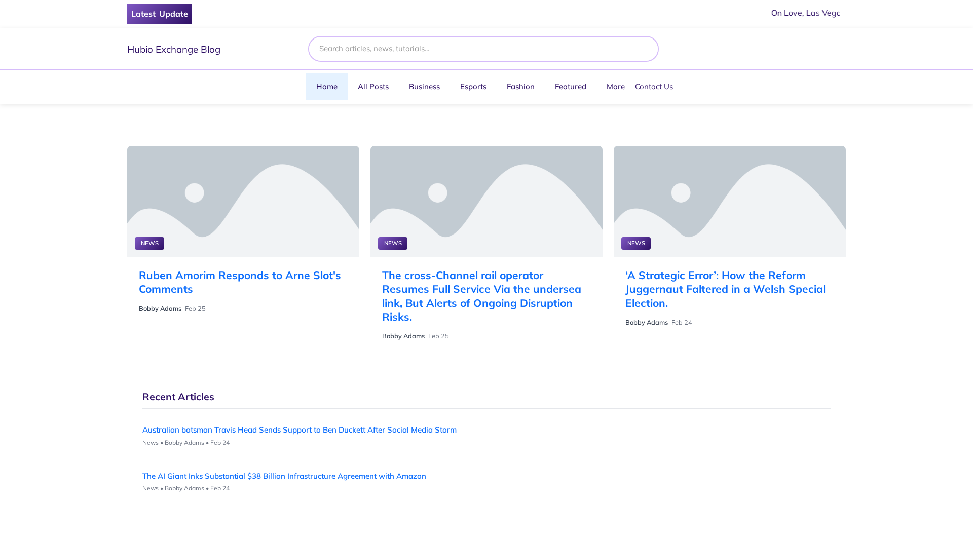 Screenshot of hubioexchange.co.uk