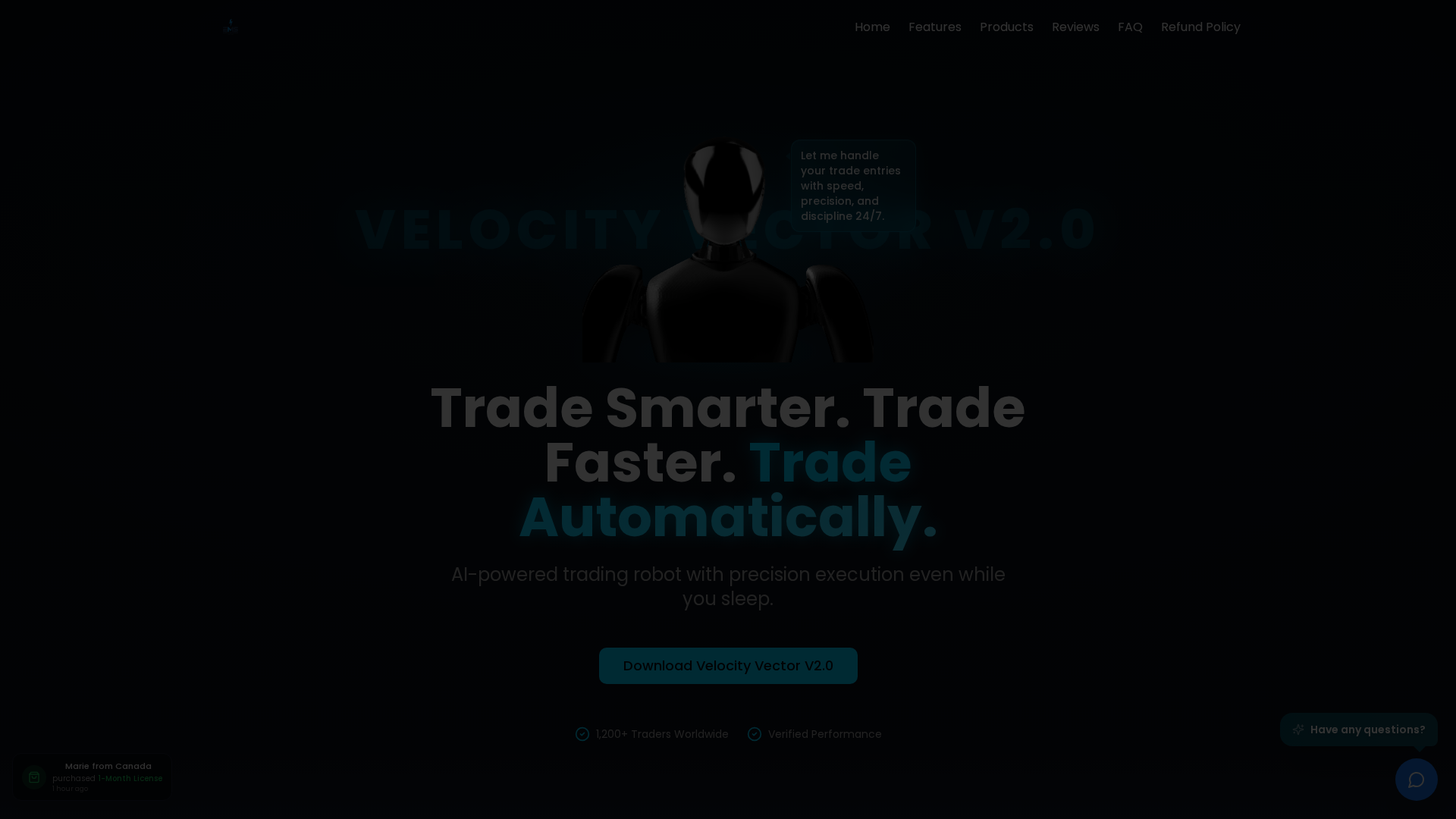 Screenshot of velocityvectorea.online