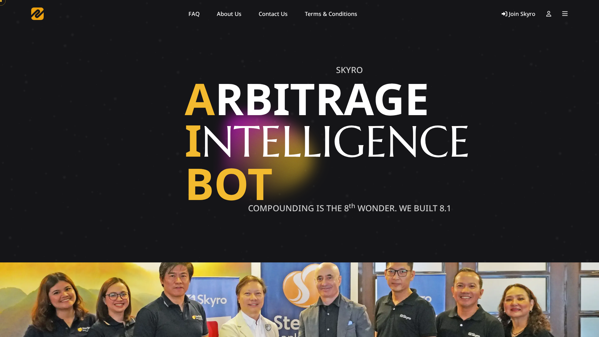 Screenshot of skyro.cfd