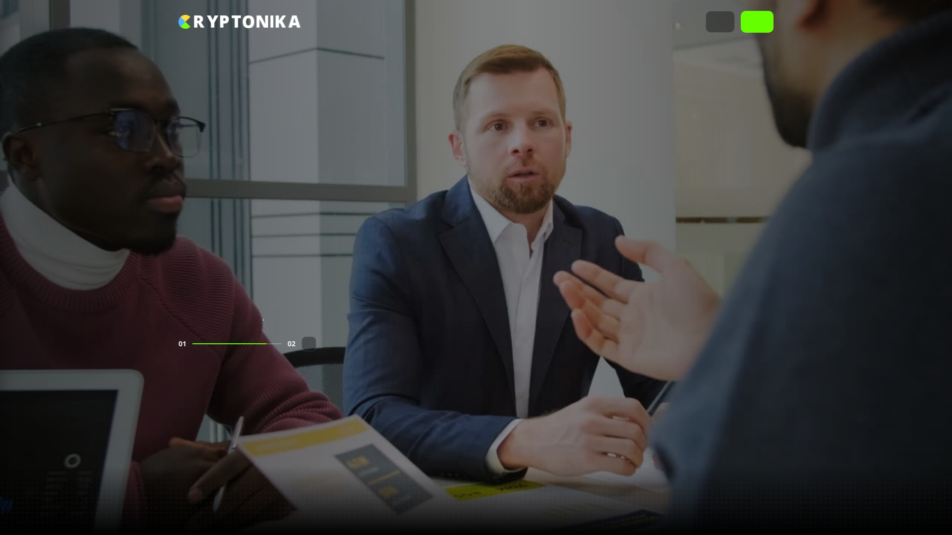 Screenshot of nikacrypto.com