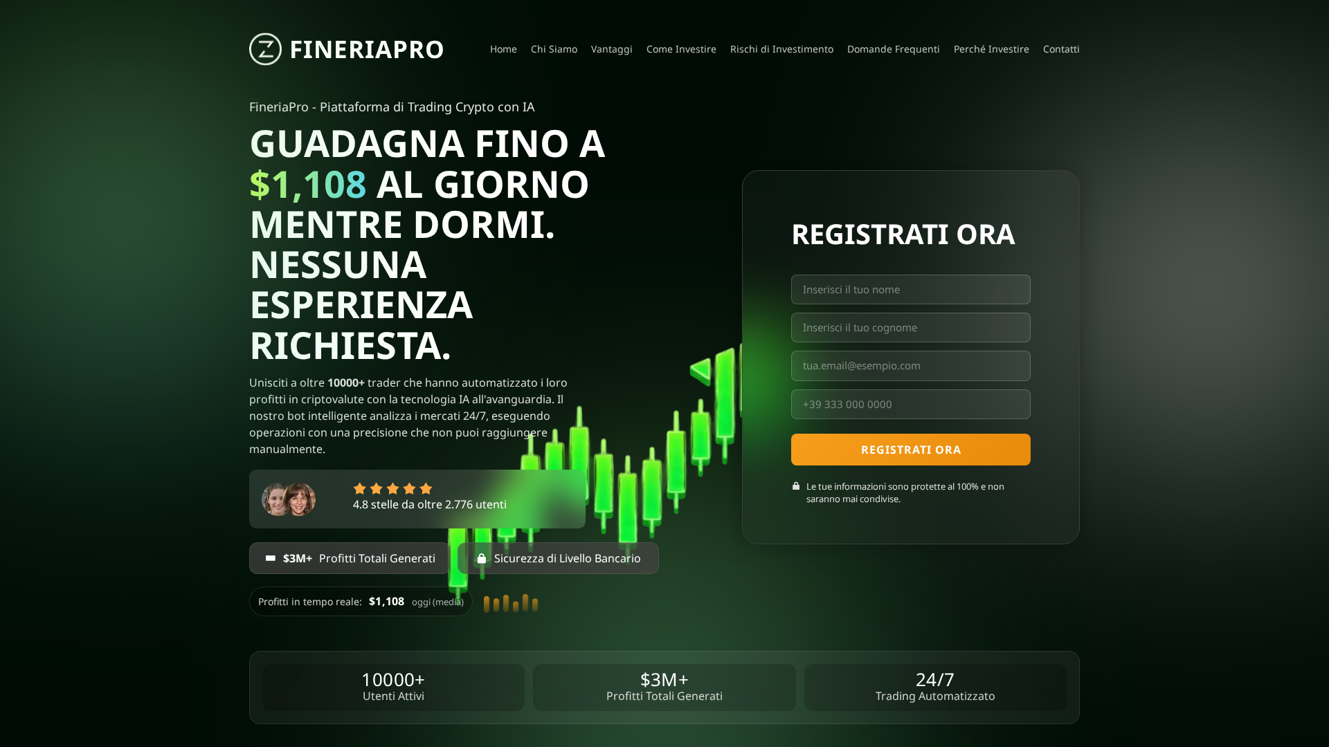 Screenshot of fineriapro-official.com