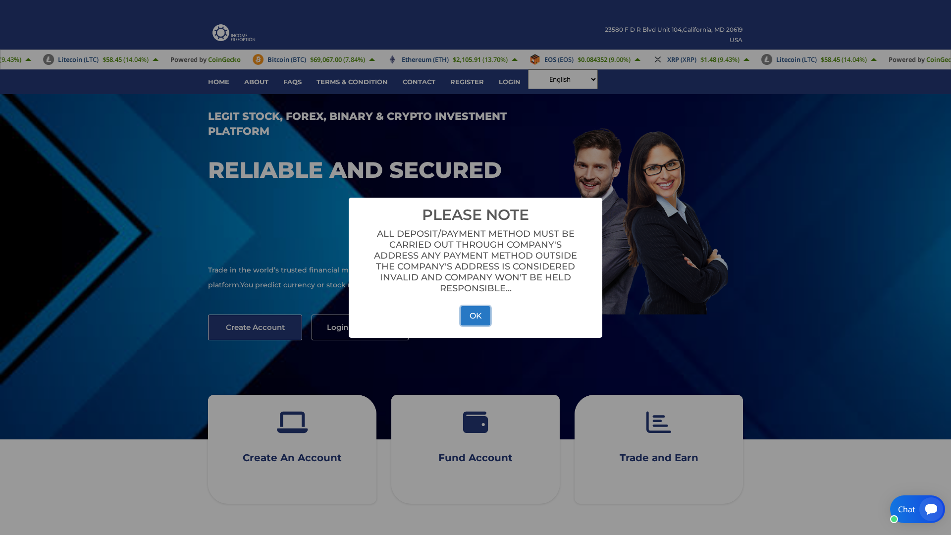 Screenshot of income-freeoption.org