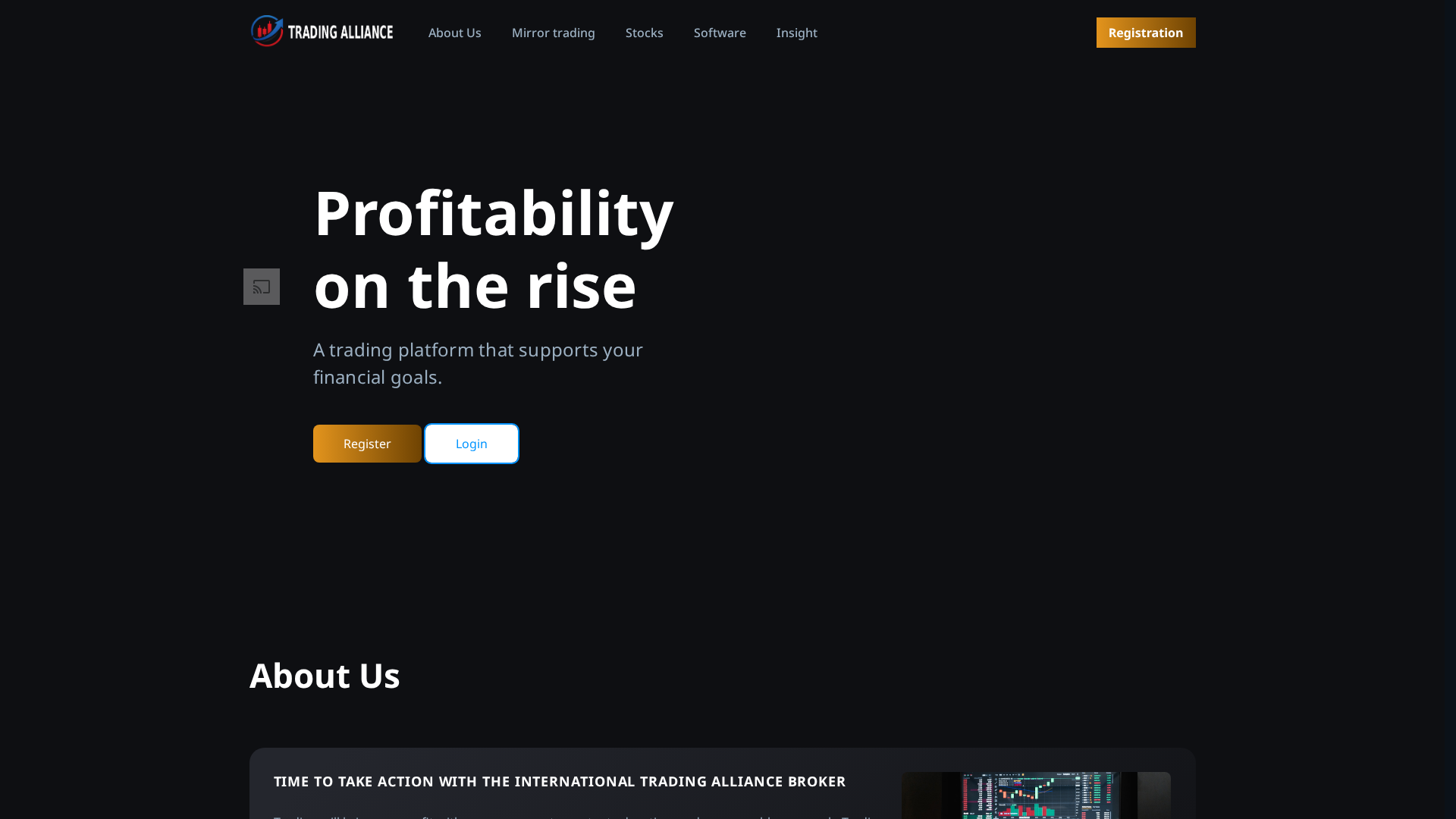 Screenshot of tradingallianceltd.com