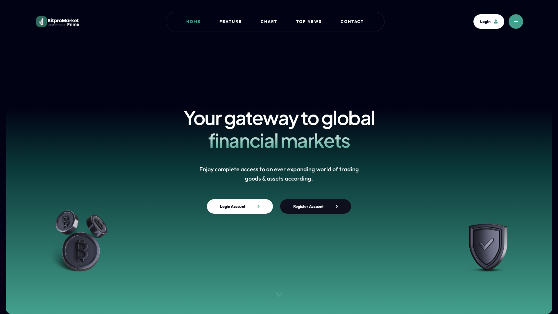 Screenshot of teslamarketflow.com