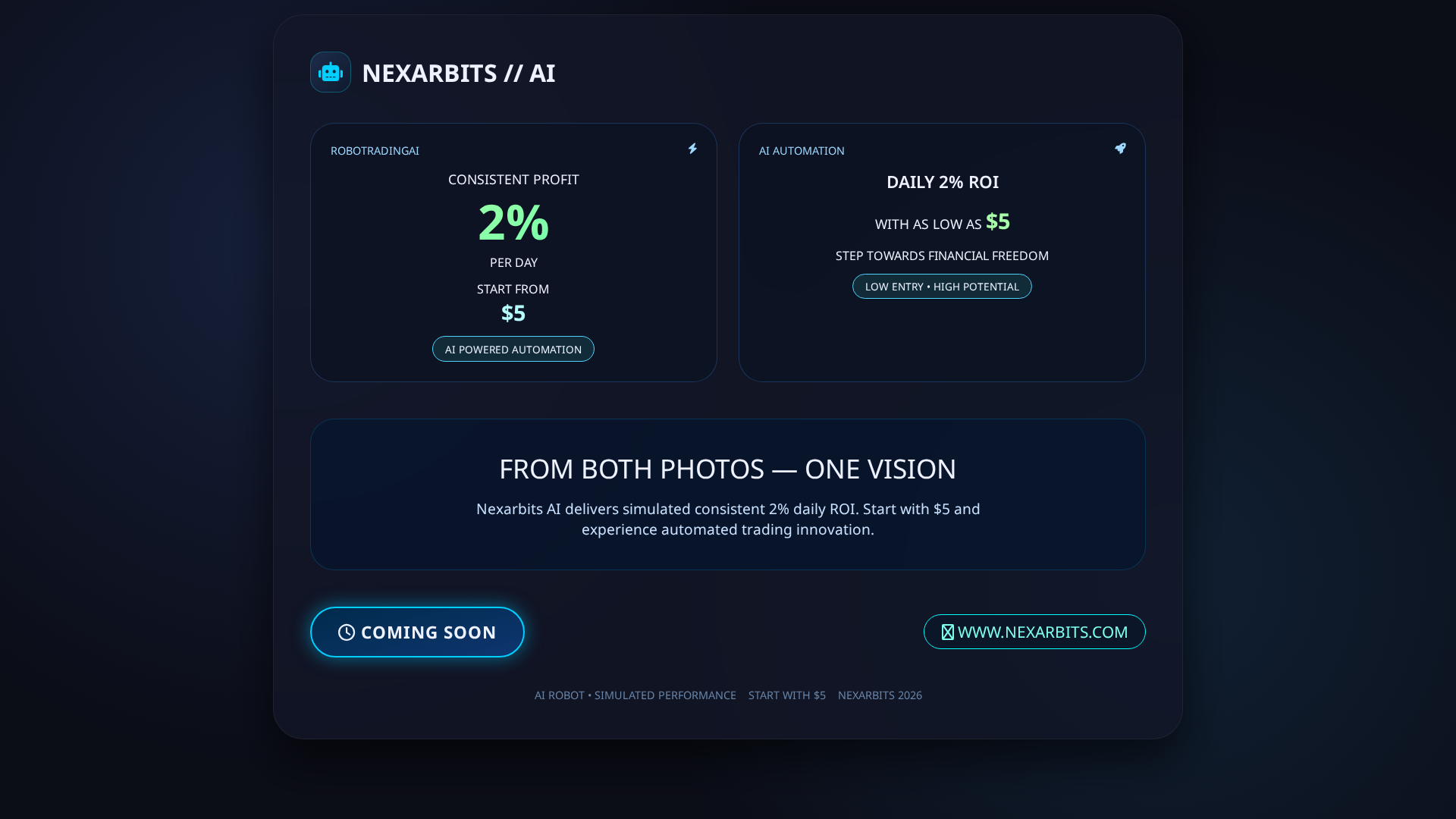 Screenshot of nexarbits.com
