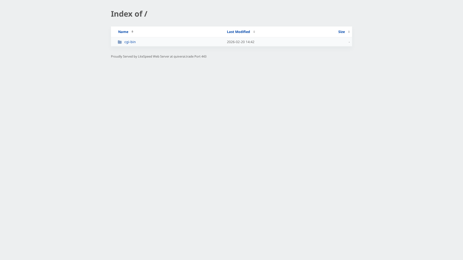 Screenshot of quiverai.trade