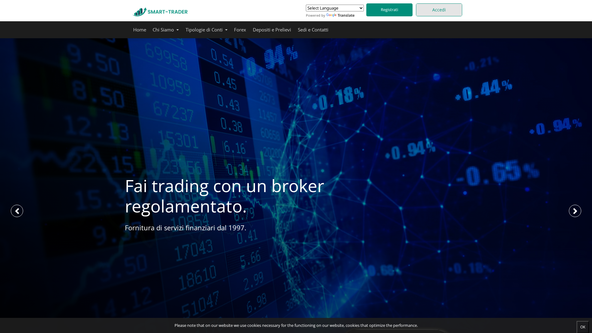 Screenshot of smart-trader.it