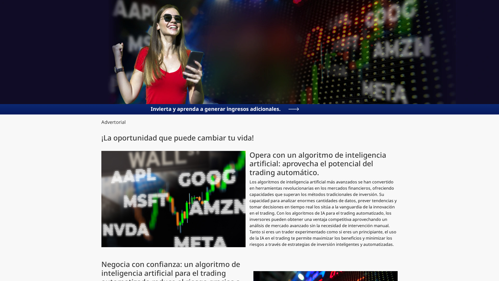 Screenshot of esincomeproject.com