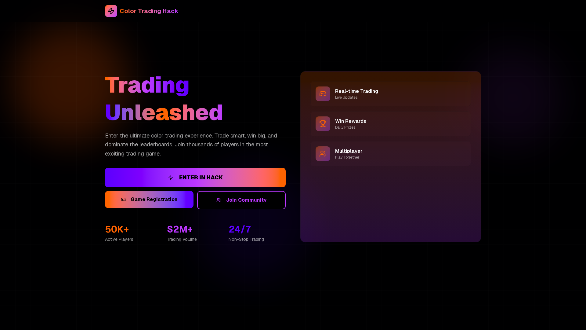 Screenshot of colortrading.online