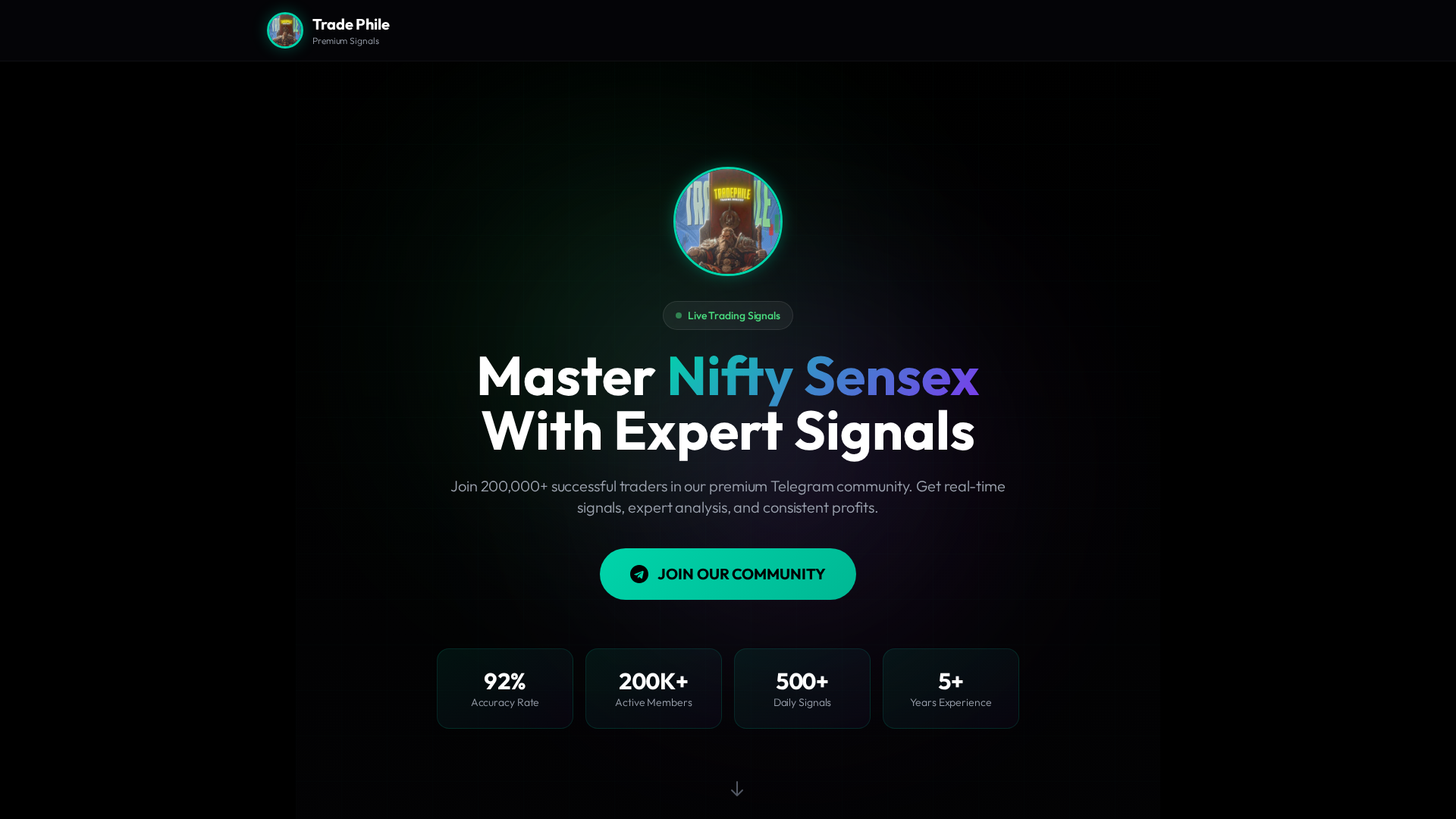 Screenshot of tradephileanalyst.site