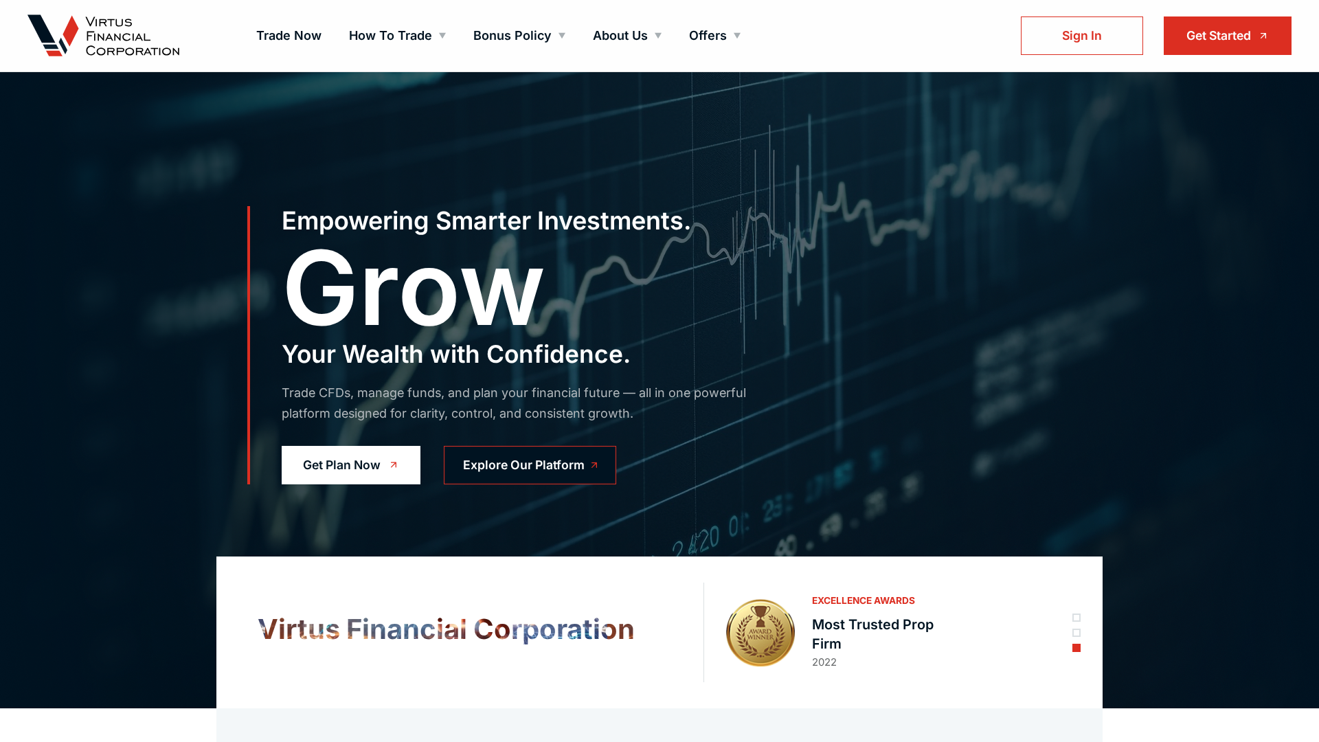Screenshot of virtusfc.ca