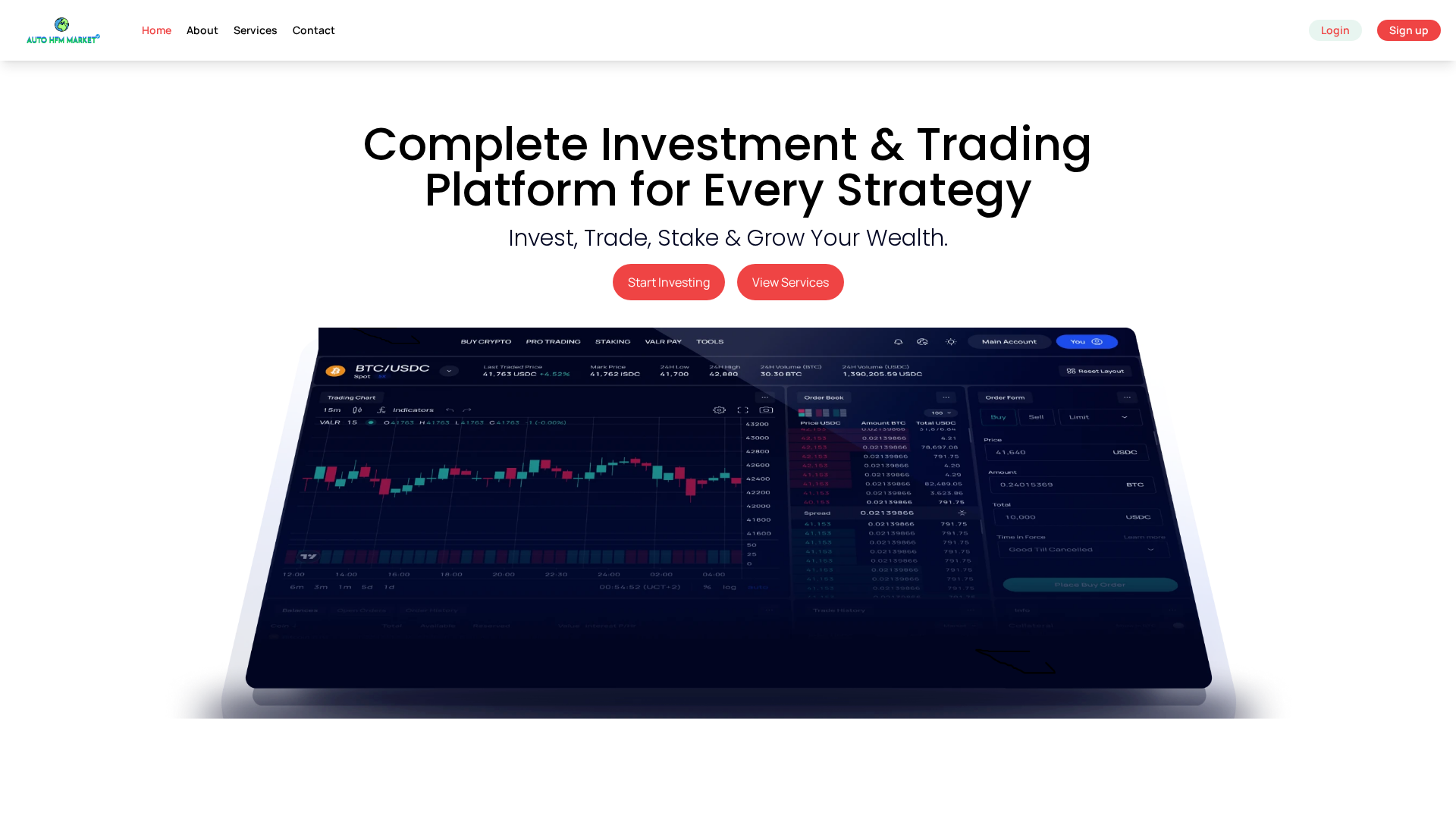 Screenshot of autohfmmarket.com