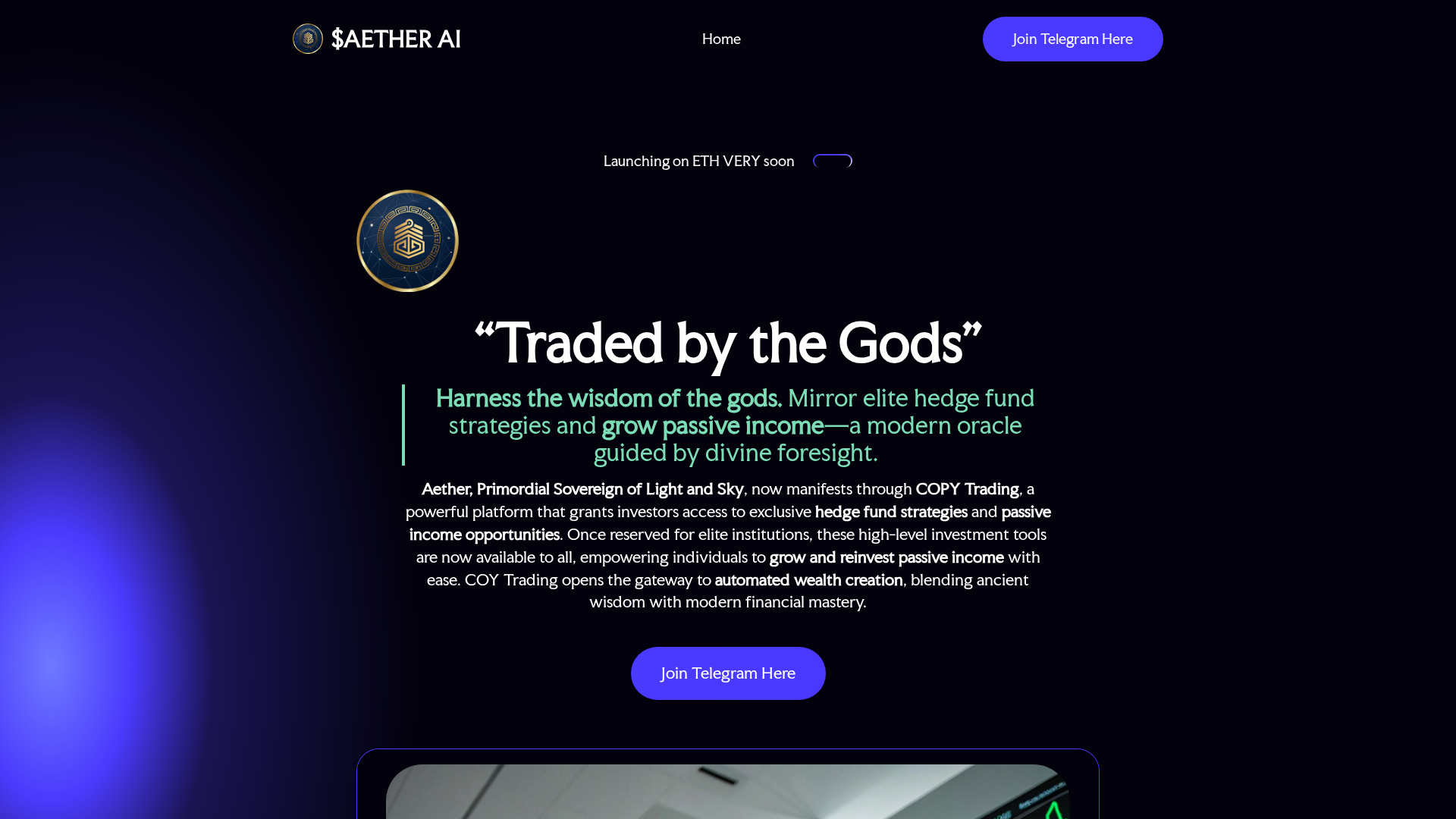 Screenshot of aetherai.pro