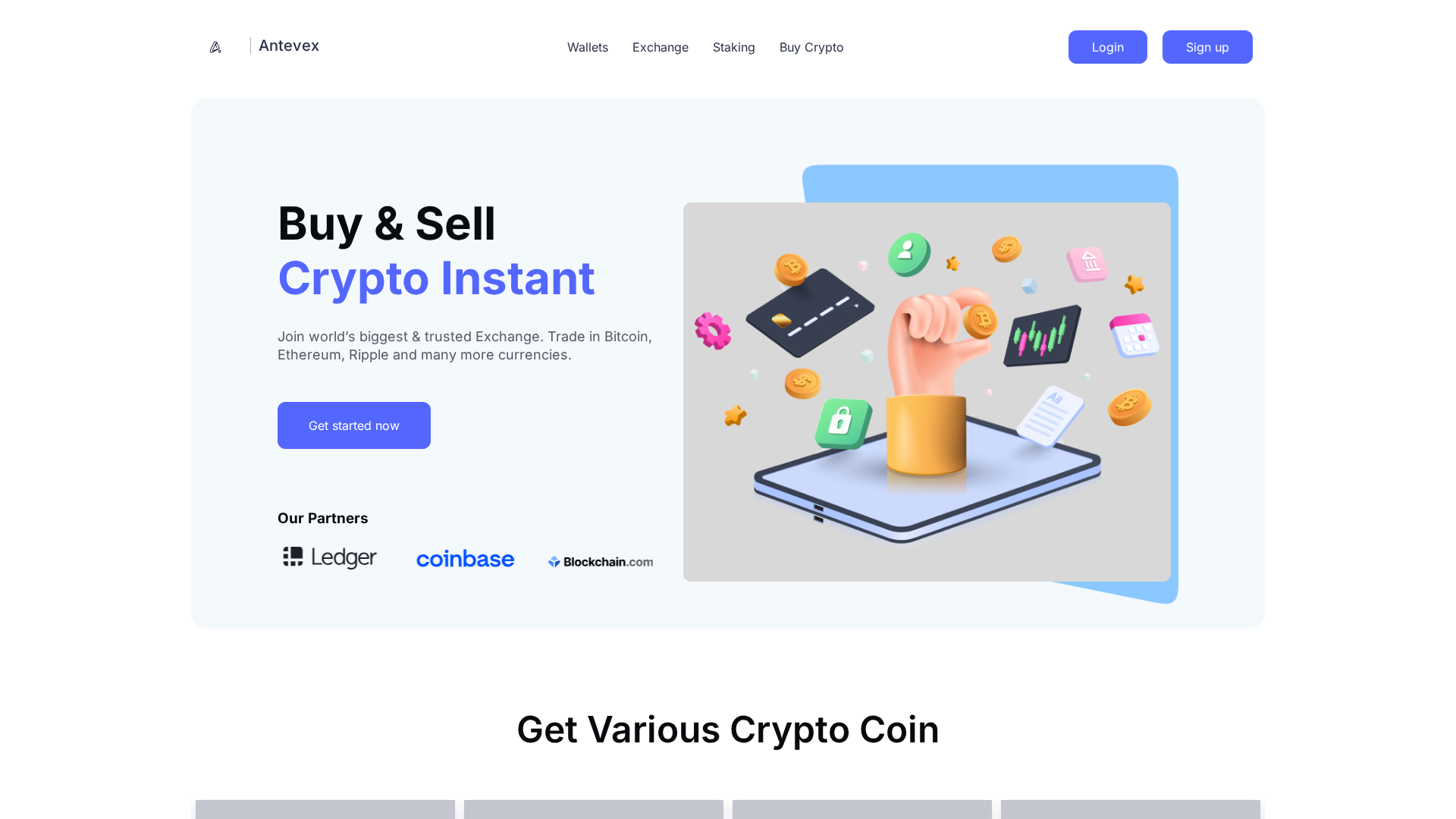 Screenshot of antevex.com