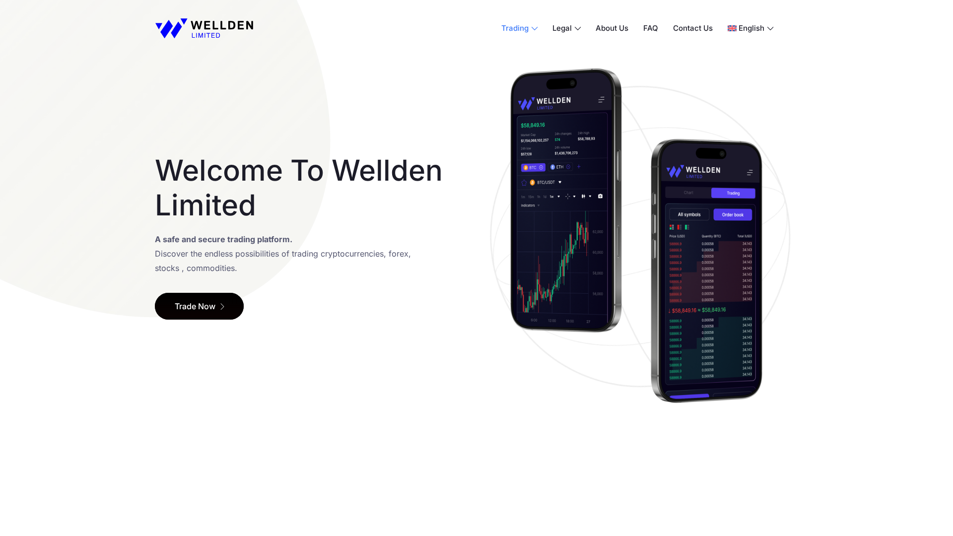 Screenshot of welldenlimited.com