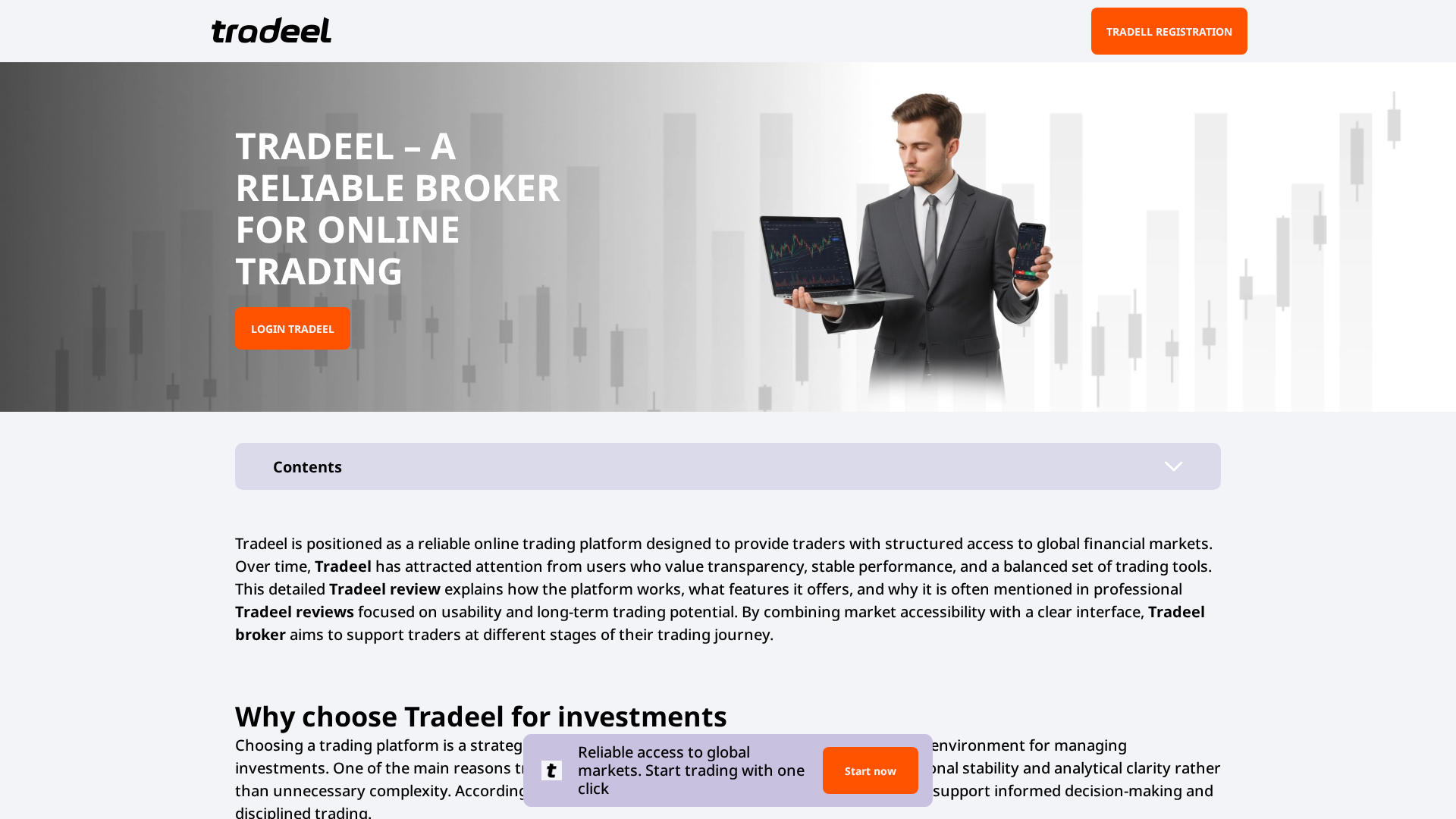 Screenshot of tradeel-reviews.org