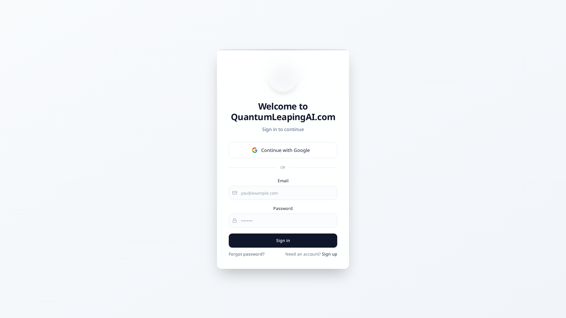 Screenshot of quantumleapingai.com