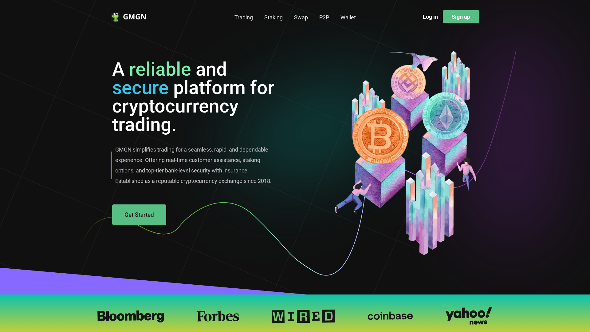 Screenshot of gmgn.pro