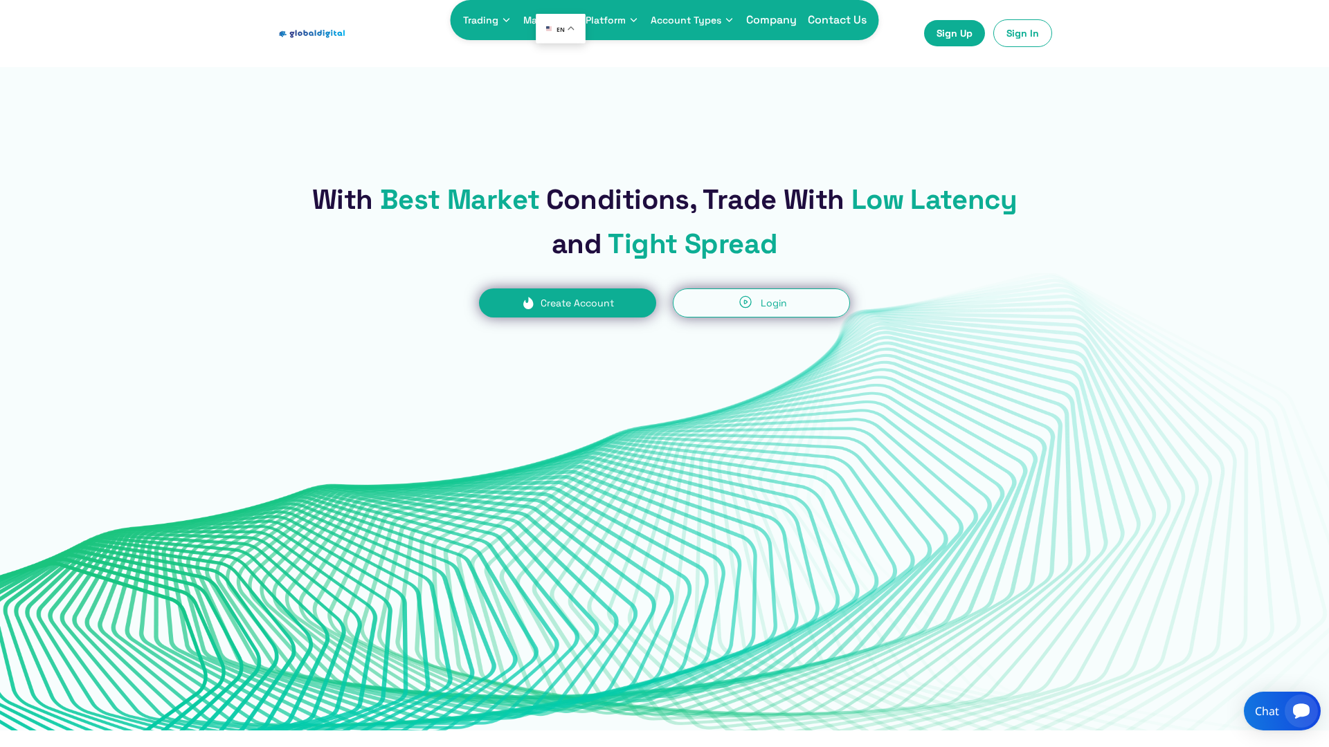 Screenshot of globaldigitaltrades.com